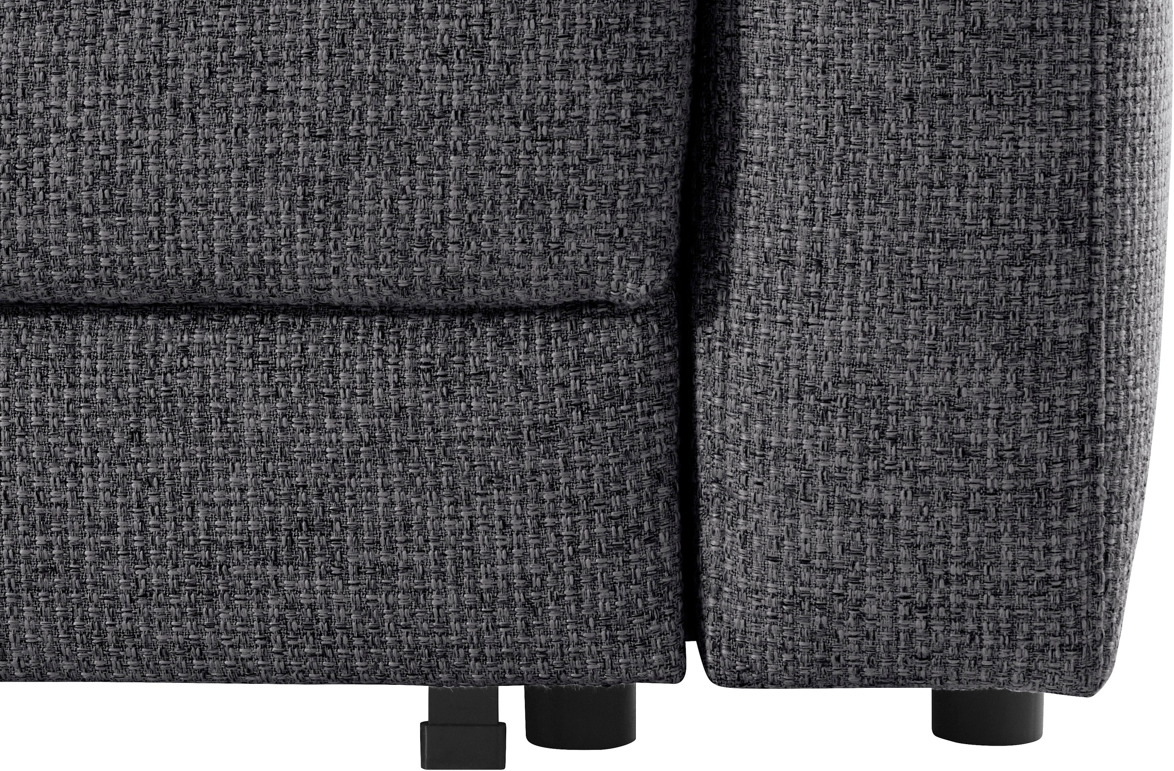 Places of Style Ecksofa »Bloomfield, bequem und elegant, OTTOs Choice, L-Form«, wahlweise mit Bettfunktion und Bettkasten