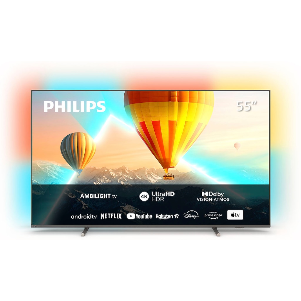 Philips LED-Fernseher »55PUS8107/12«, 139 cm/55 Zoll, 4K Ultra HD, Android TV-Smart-TV