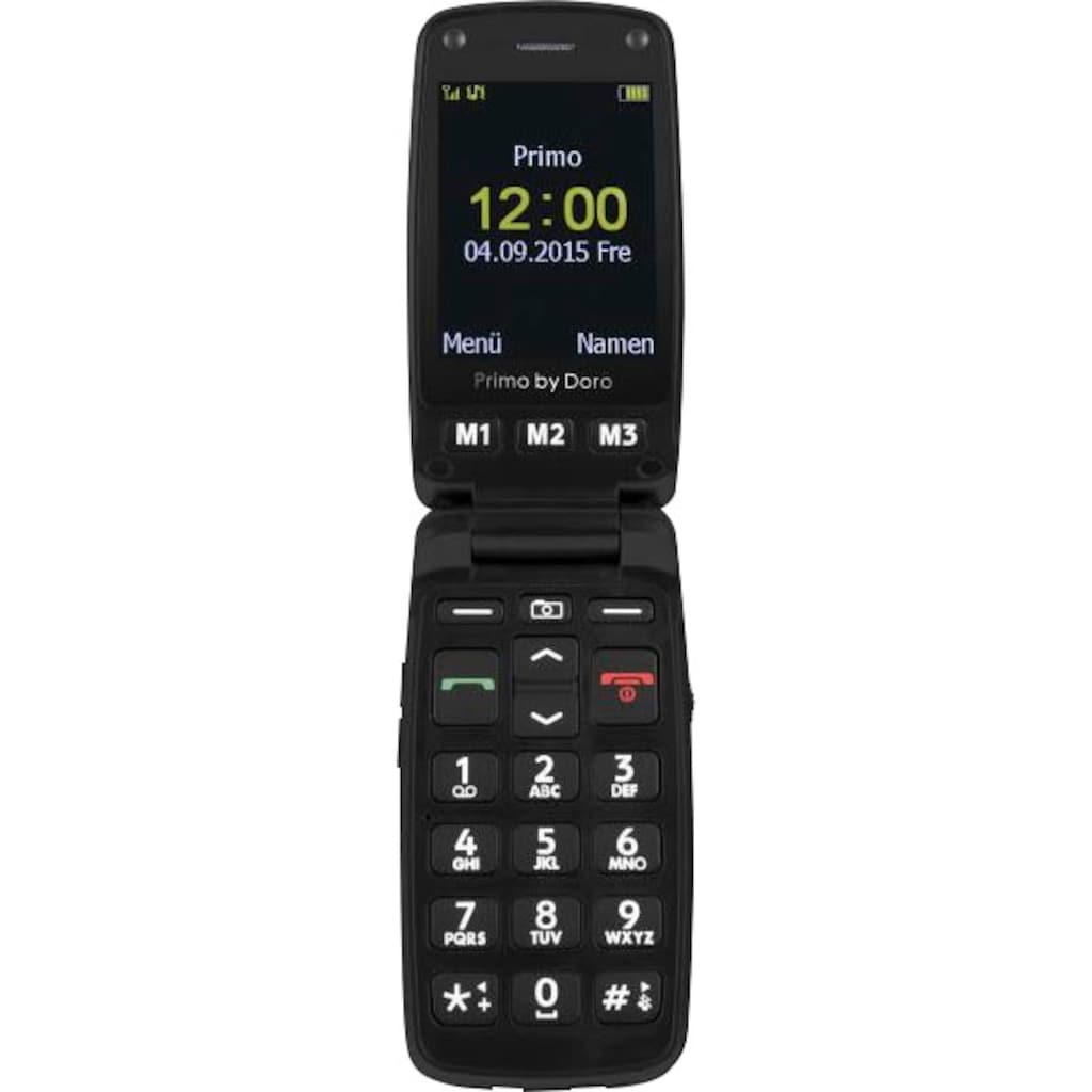 Doro Handy »Primo 406«, silberfarben, 6,1 cm/2,4 Zoll