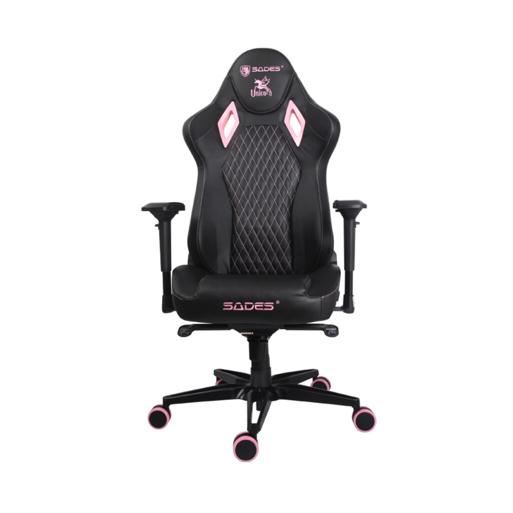 Sades Gaming-Stuhl »SADES Pegasus SA-AD5 Gaming Stuhl Büro-/Schreibtischstuhl schwarz/pink«