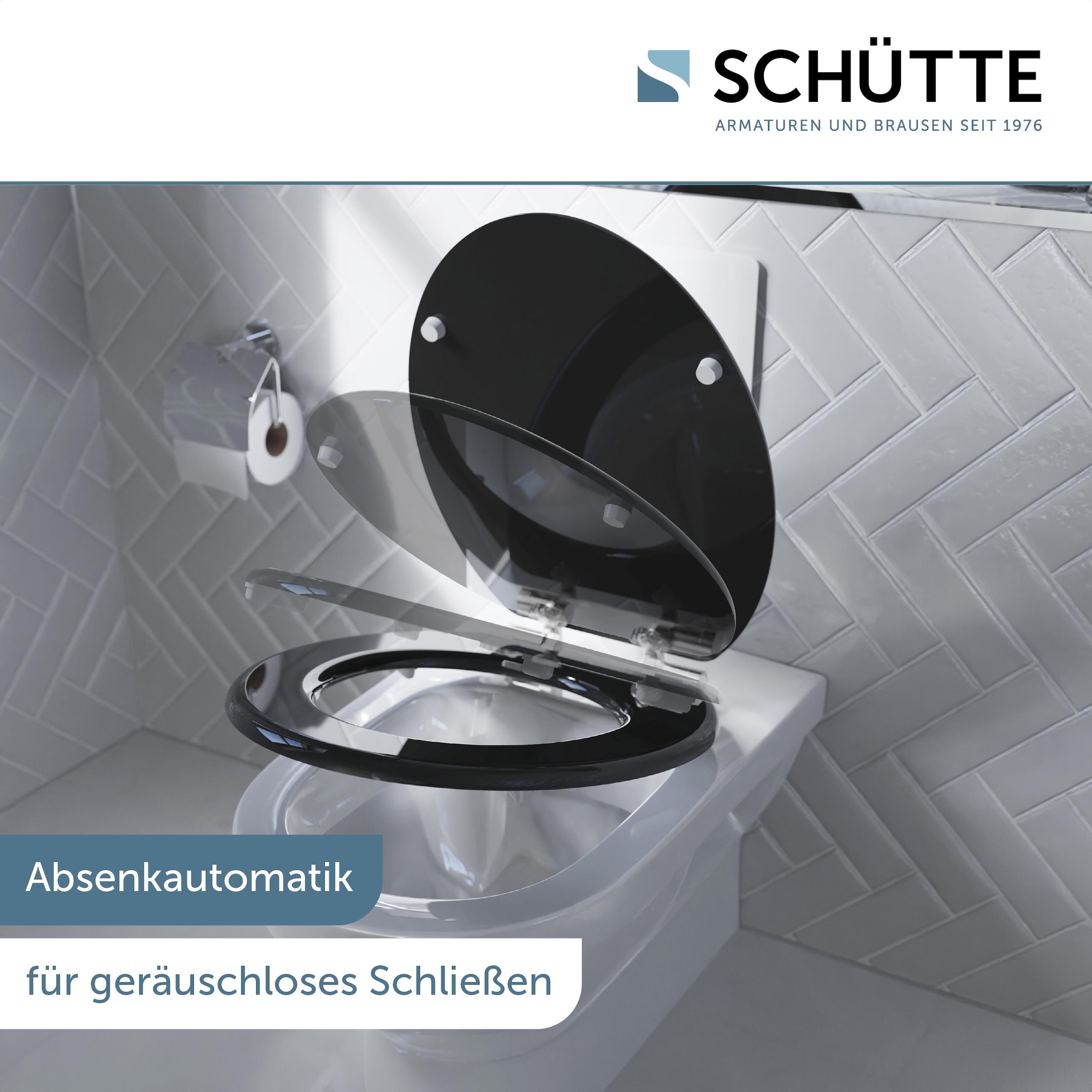 Schütte WC-Sitz »SPIRIT«, mit Absenkautomatik und MDF-Holzkern