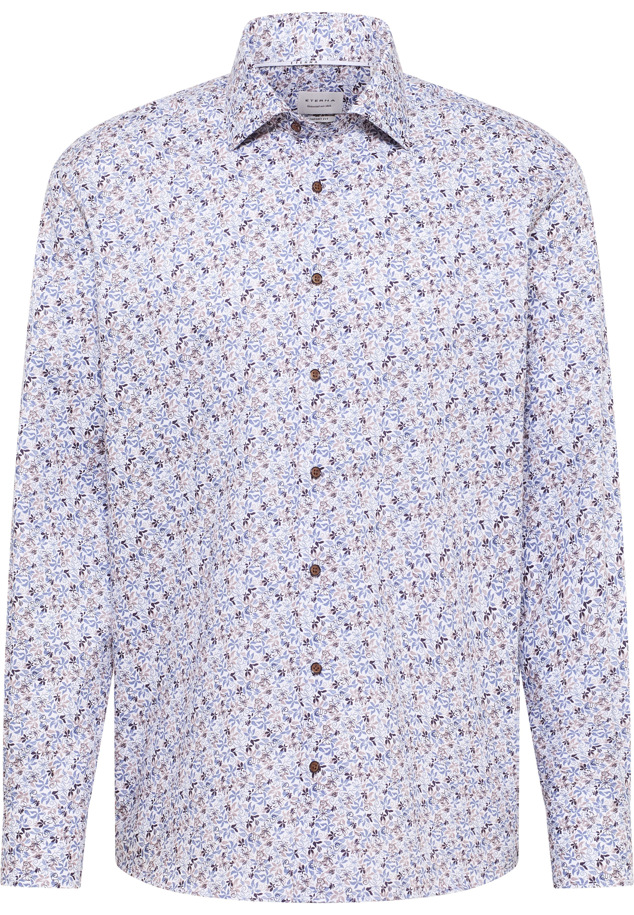 Eterna Langarmhemd »COMFORT FIT«, NON IRON (bügelfrei)