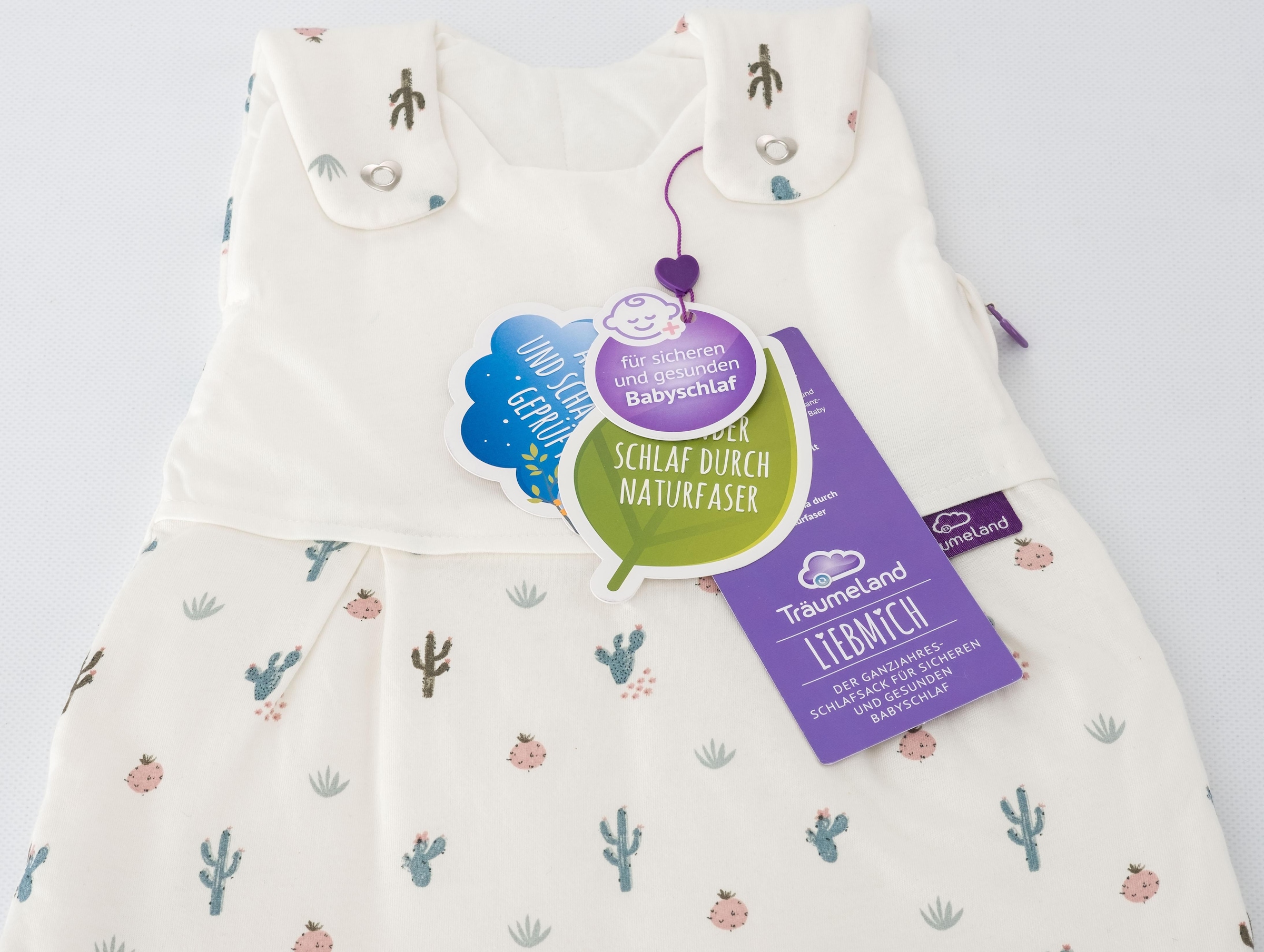 Träumeland Babyschlafsack »Set Kaktusliebe«, (Packung, 3 tlg., 3er-Pack)