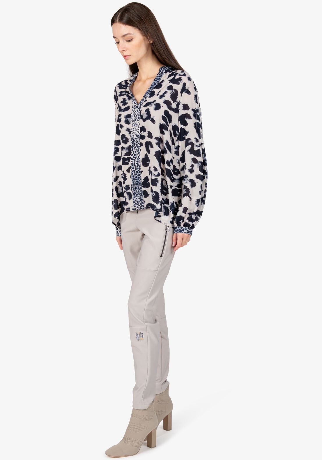 Sportalm Kitzbühel Schlupfbluse, mit Animalprint