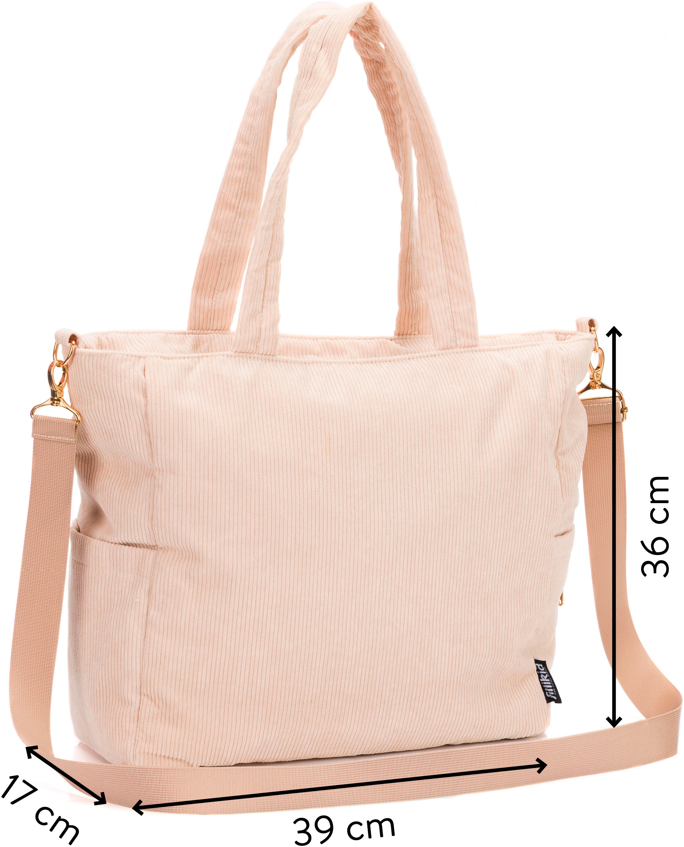 Fillikid Wickeltasche »Cord«, inklusive Thermotasche