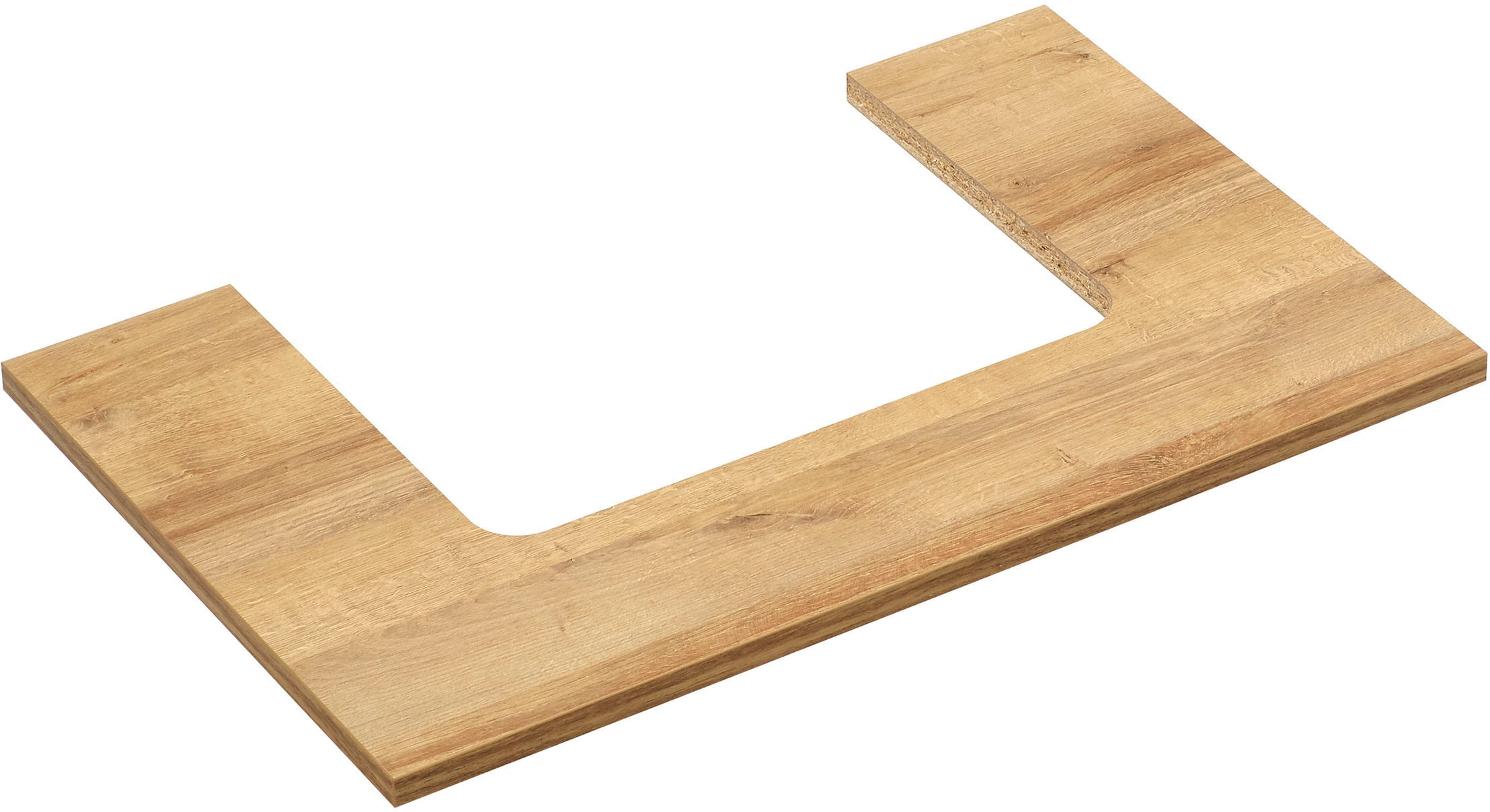 Saphir Badmöbel-Set »Quickset 360 2-teilig, Keramik-Aufsatzbecken mit LED-Spiegel«, (4 St.), Waschplatz 78 cm breit, 2 Schubladen, inkl. Schubladendämpfer