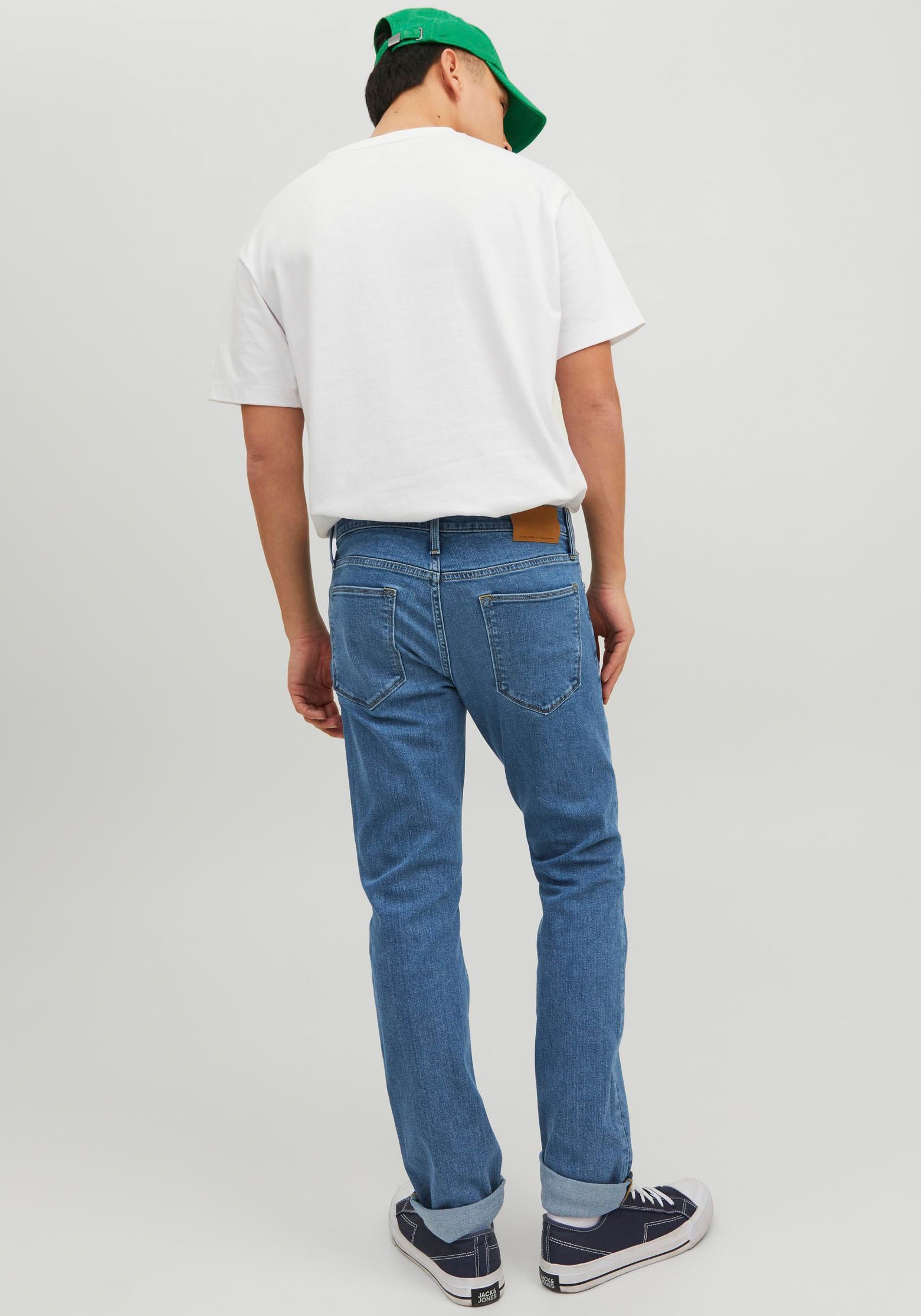 Jack & Jones Slim-fit-Jeans »JJIGLENN JJEVAN AM 377 LID«