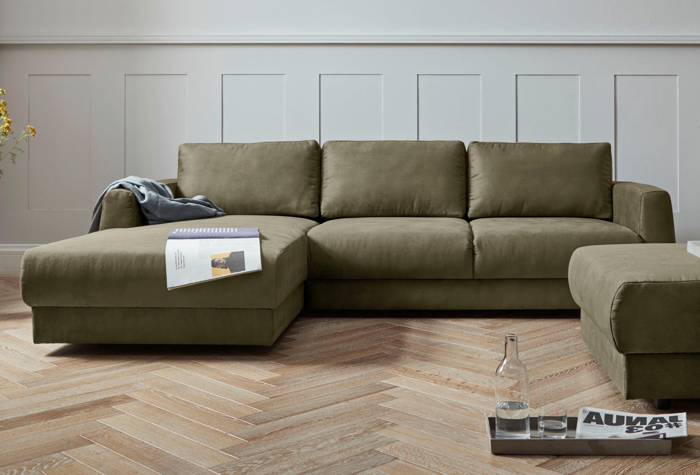 andas Ecksofa »Hobro L-Form«, in 3 Bezugsqualitäten in vielen Farben, Design by Morten Georgsen