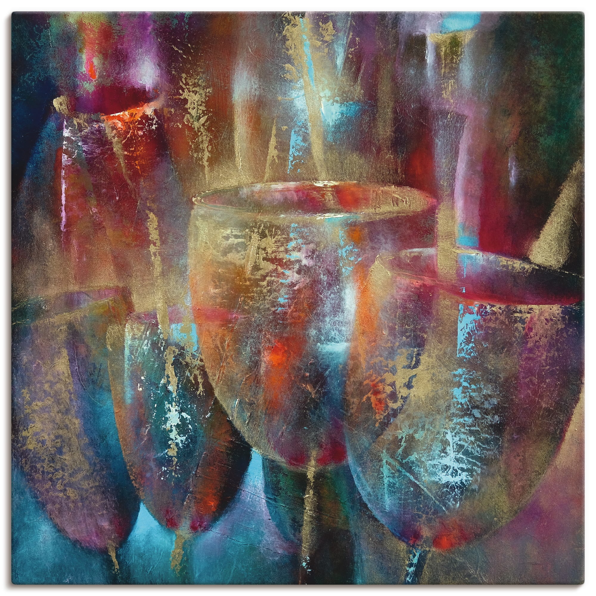 Artland Wandbild »Reflektion« Arrangements 1 Stk. tlg. als Alubild, Outdoor günstig online kaufen