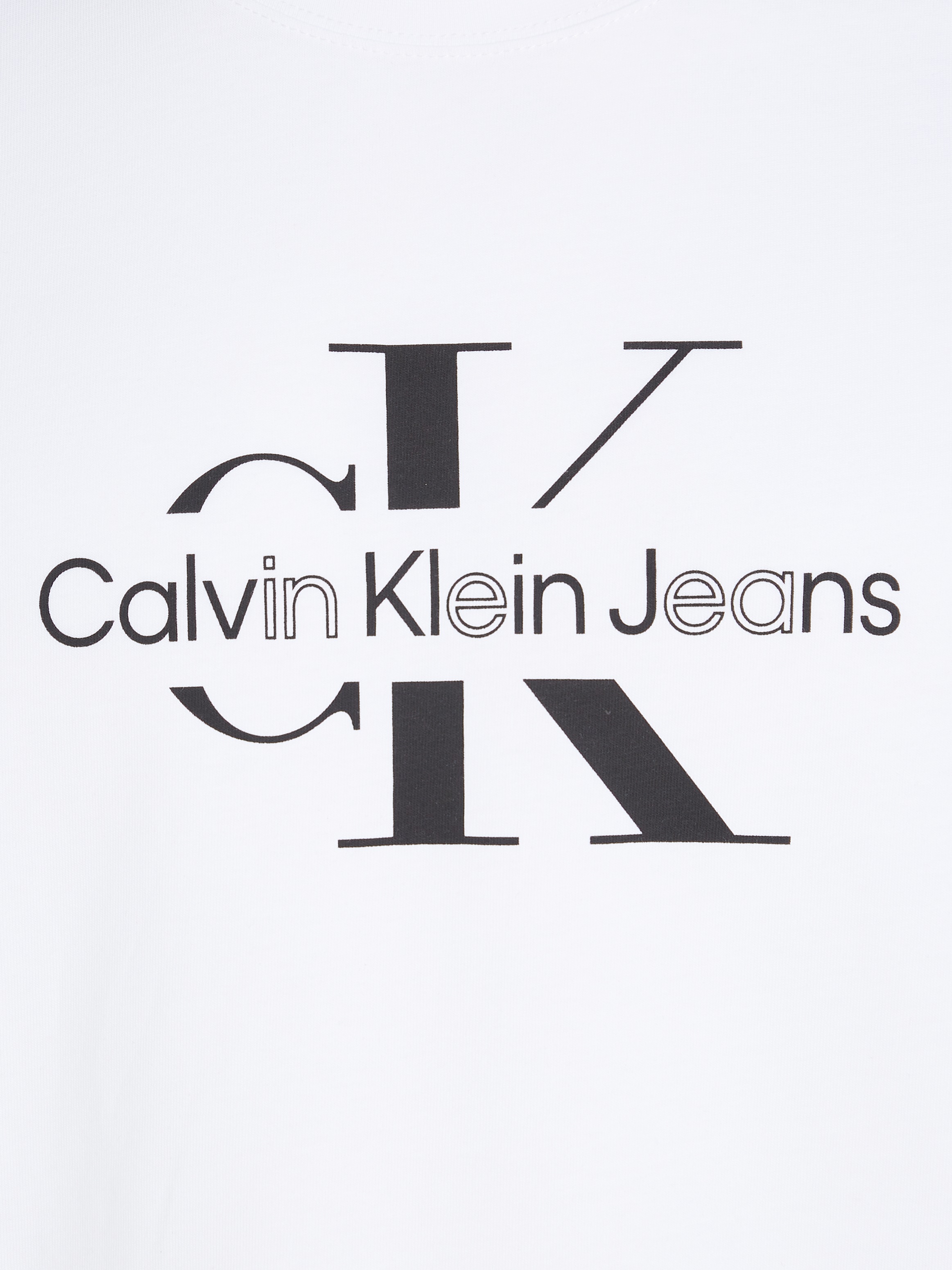 Calvin Klein Jeans T-Shirt »DISRUPTED OUTLINE MONOLOGO TEE«, mit Logodruck