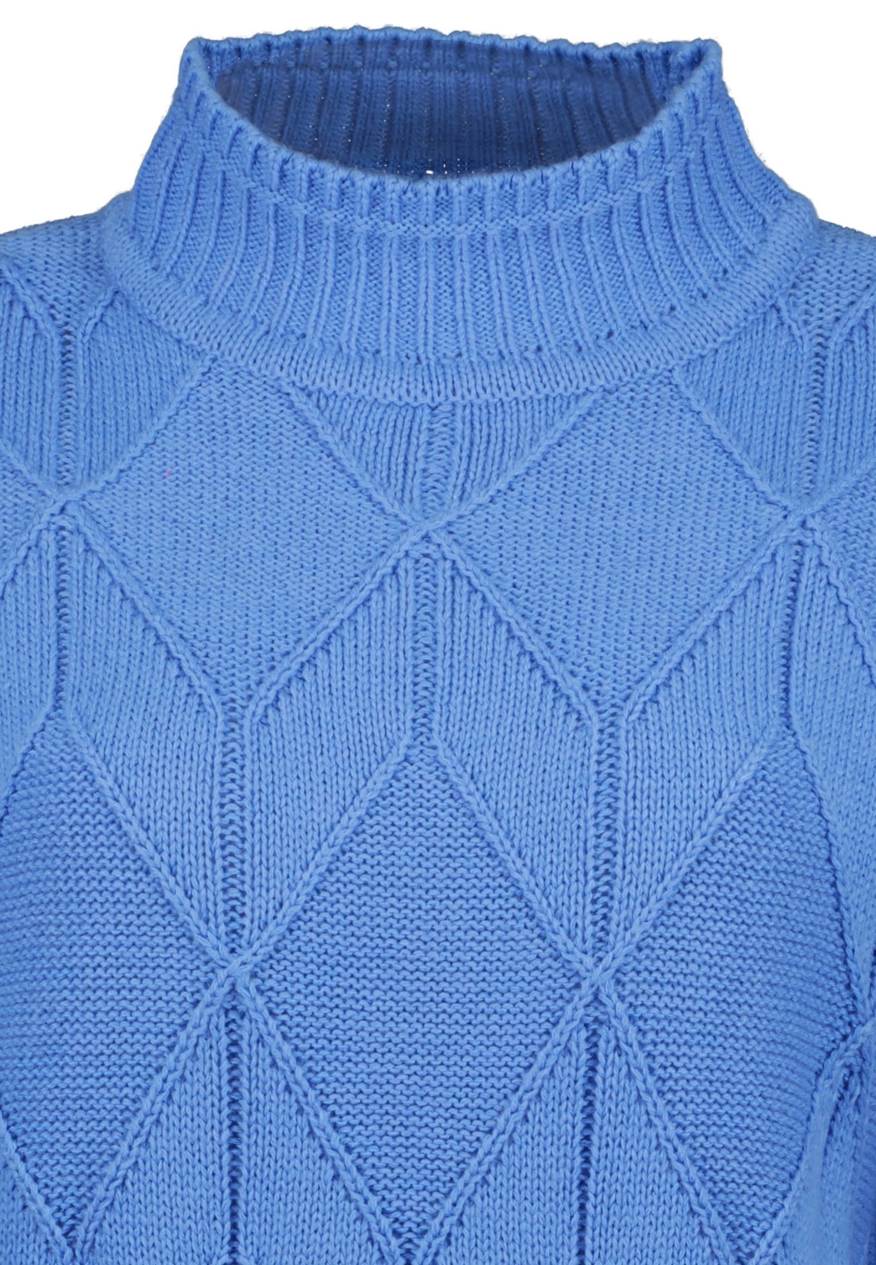 Blue Seven Strickpullover »Blue Seven Pullover mit Stehkragen«, (1 tlg.)