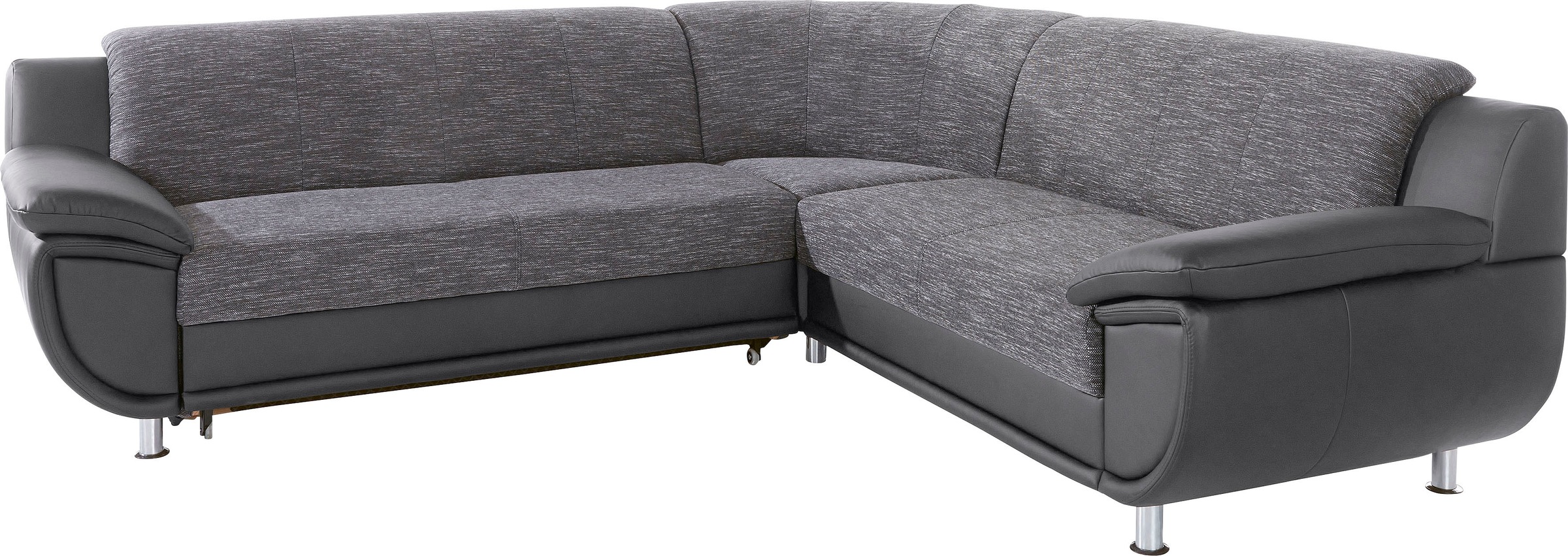 TRENDMANUFAKTUR Ecksofa »Rondo 3, zeitlos und modern, im Materialmix, L-For günstig online kaufen