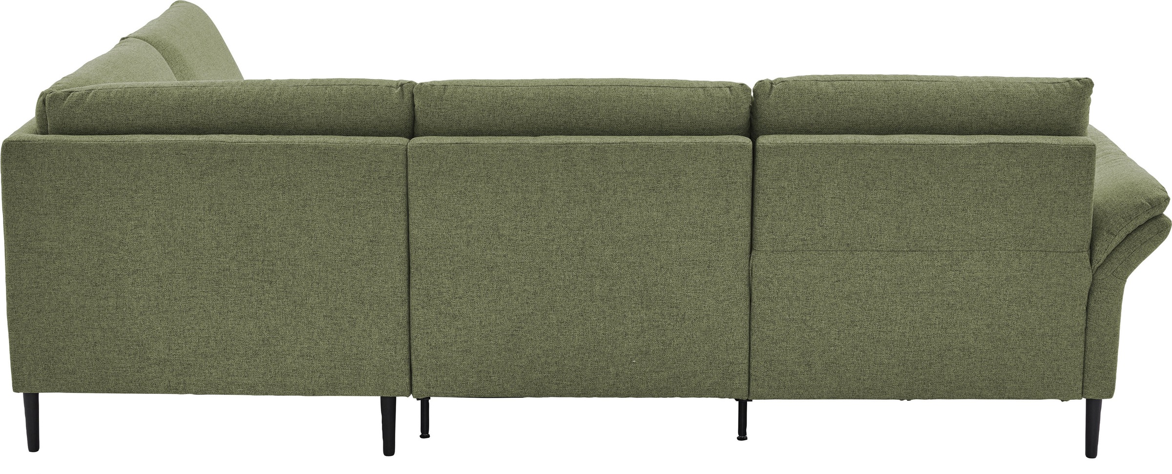 Places of Style Ecksofa »Sarsina: mit Tonnentaschen-Federkern, perfekt zum Entspannen L-Form«, inklusive 2 motorischen Relaxfunktionen mit Herz-Waage-Beschlag