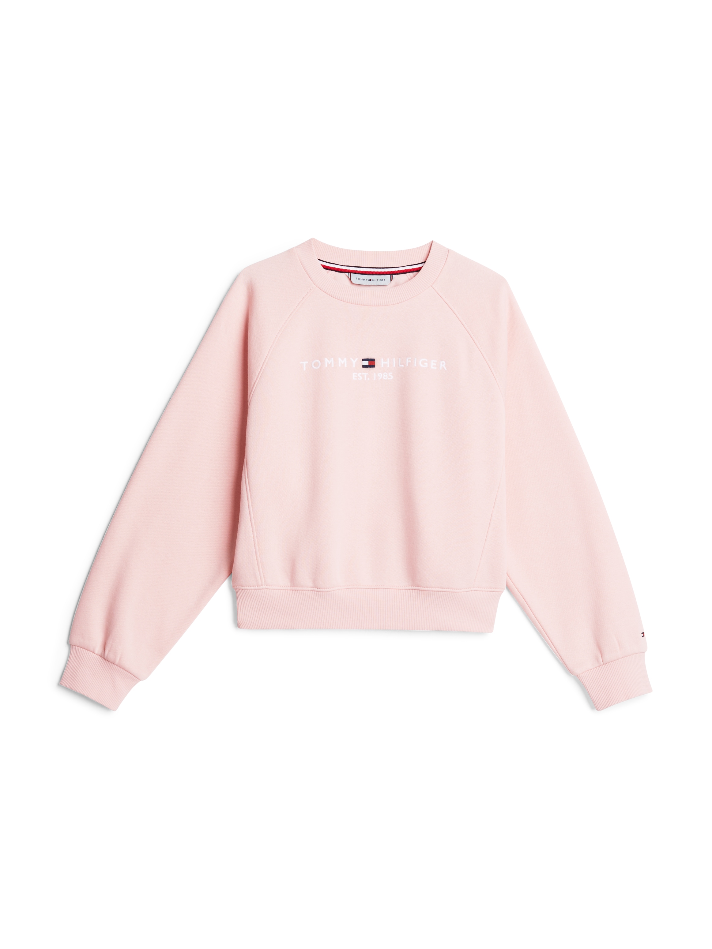 Tommy Hilfiger Sweatshirt »ESSENTIAL EMBROIDERED FLEECE CN«, Baby bis 2 Jahre