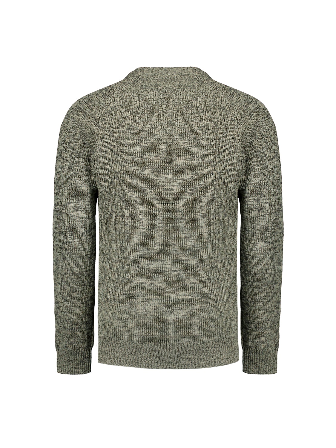NO EXCESS Rundhalspullover »No Excess Farbiger Rippenpullover«
