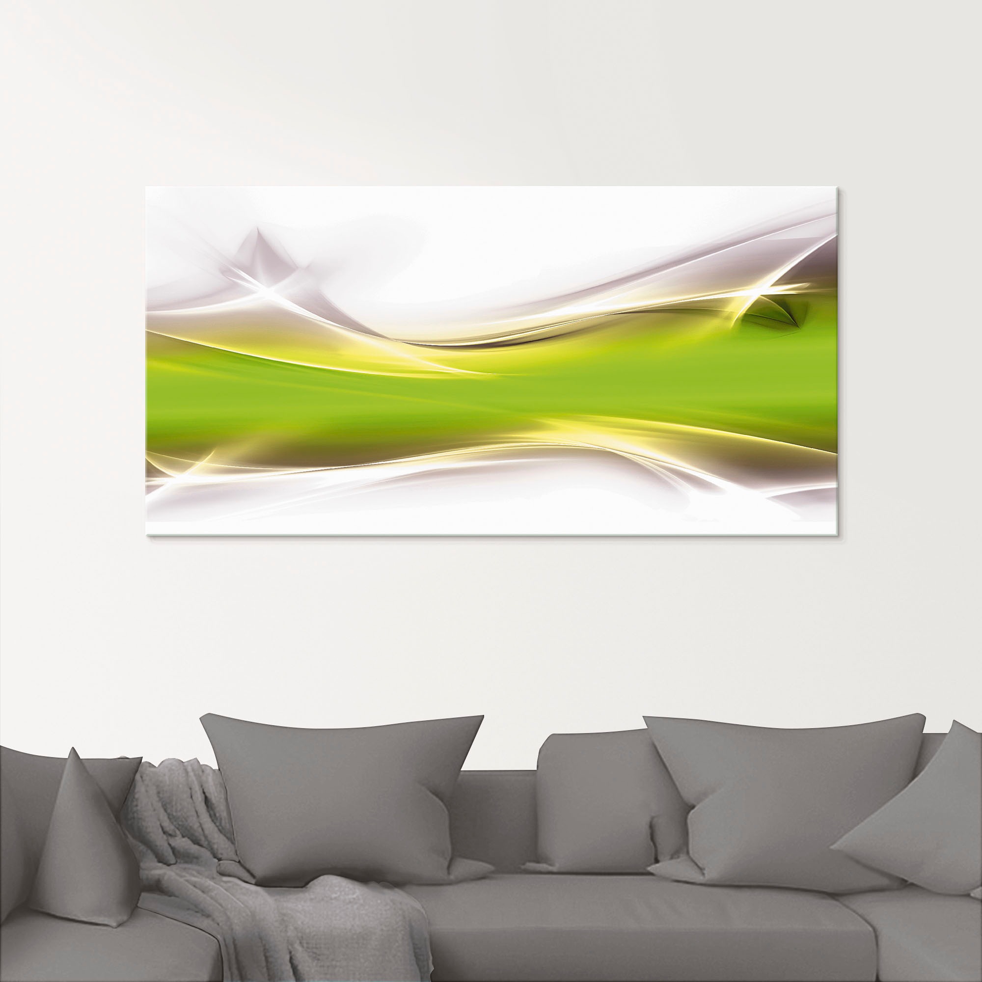 Artland Glasbild »Kreatives Element«, Gegenstandslos, (1 St.), in verschiedenen Größen