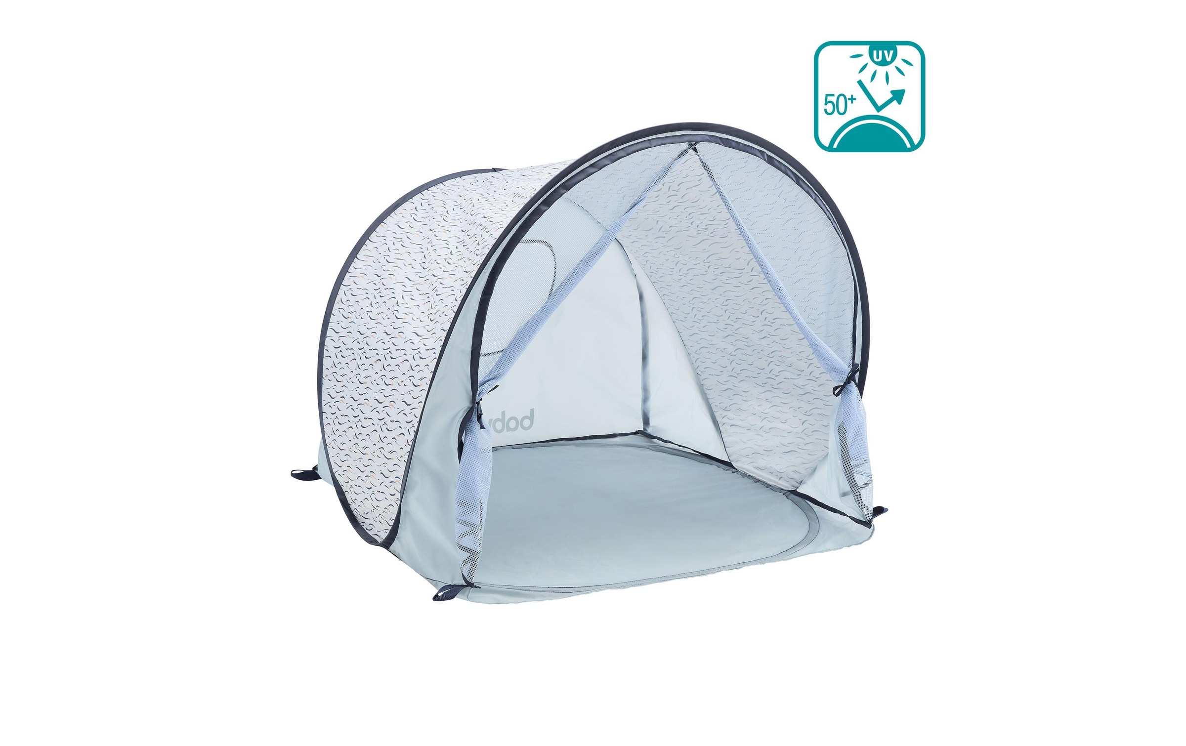 BABYMOOV Baby-Reisebett »Blue Waves Hellblau«