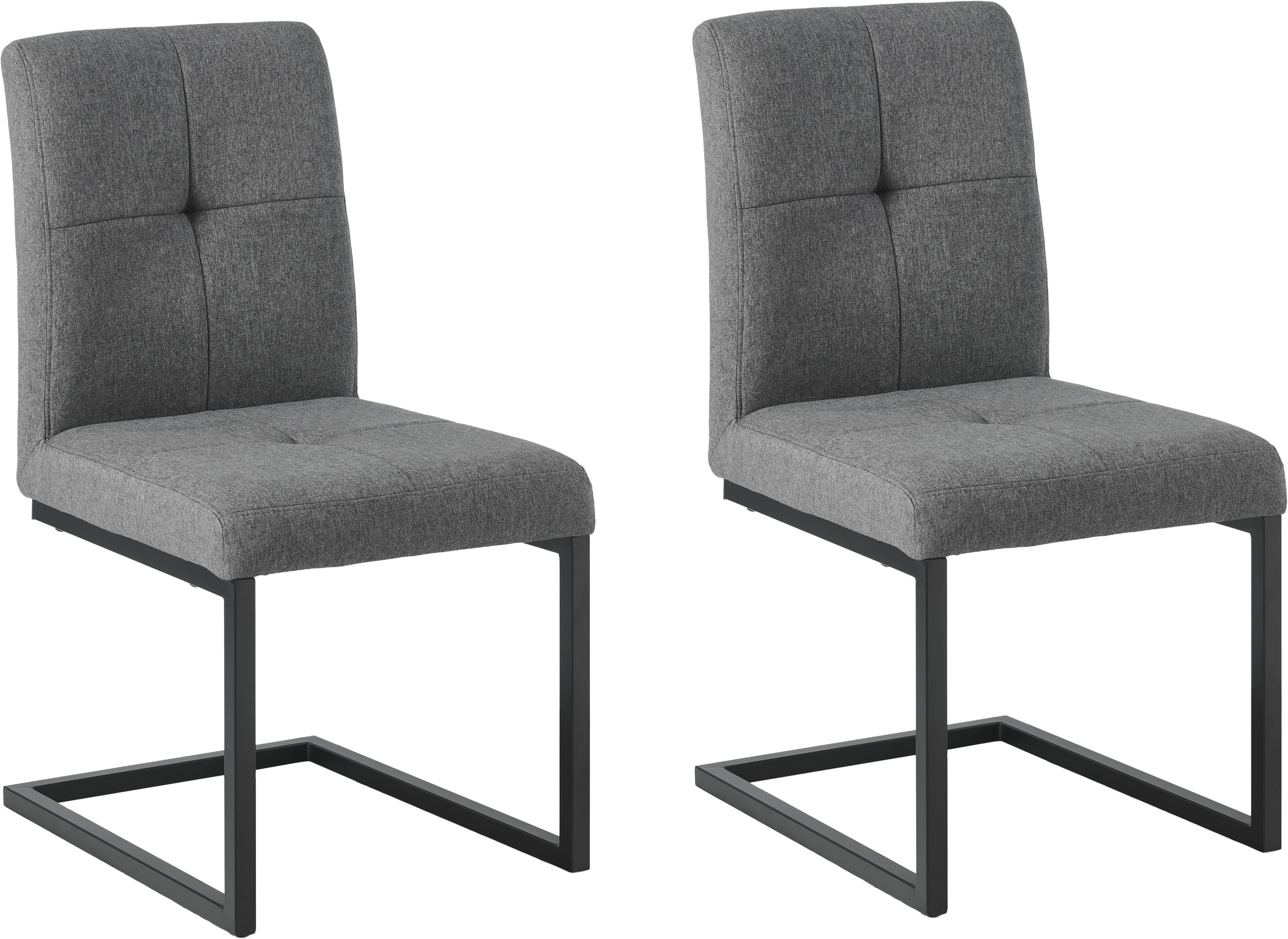 Home affaire Esszimmerstuhl »Geranie Freischwinger, Schwingstuhl« (Set) 2 S günstig online kaufen