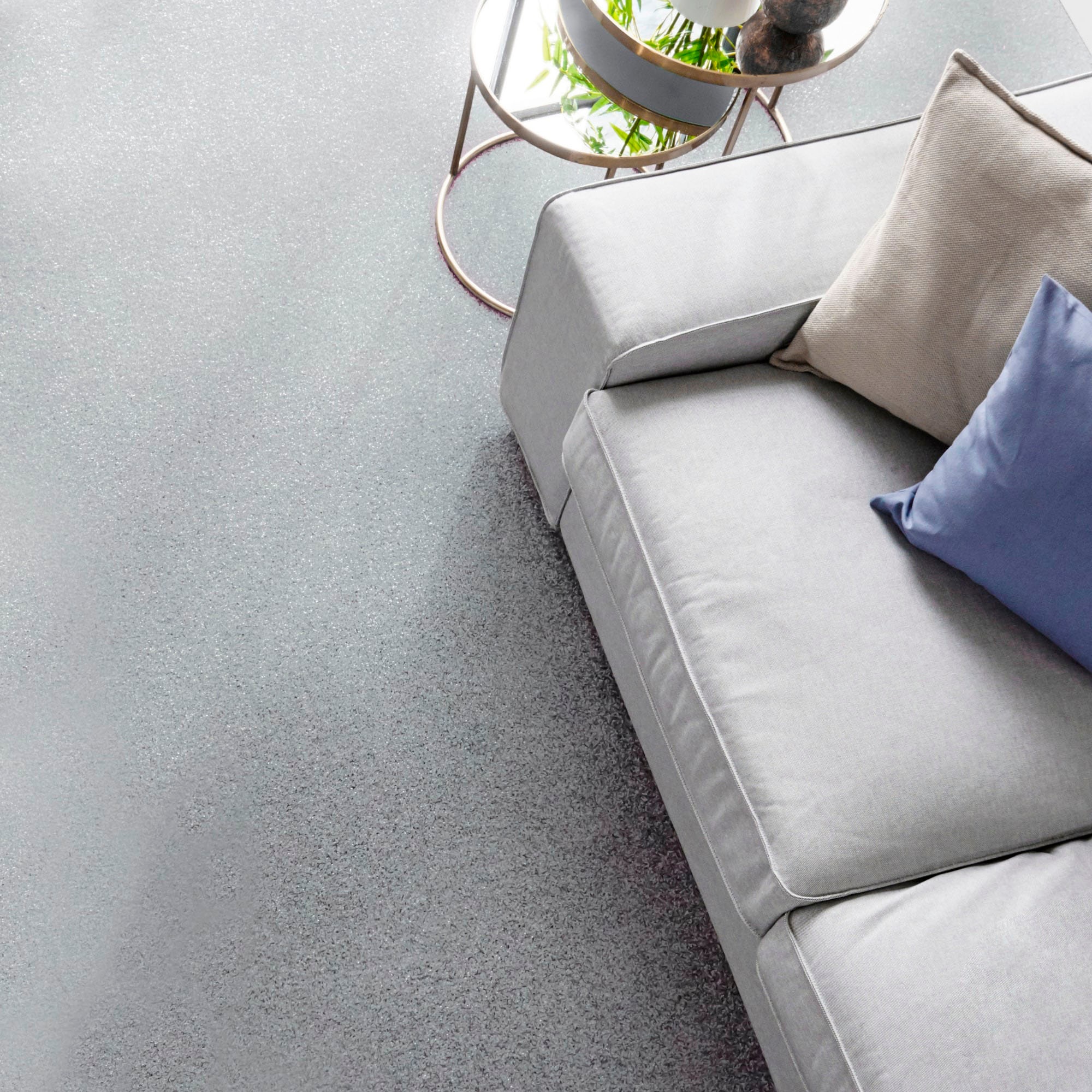 Andiamo Teppichboden »Kira, Velours, Made in Belgium«, rechteckig, 8 mm Höh günstig online kaufen