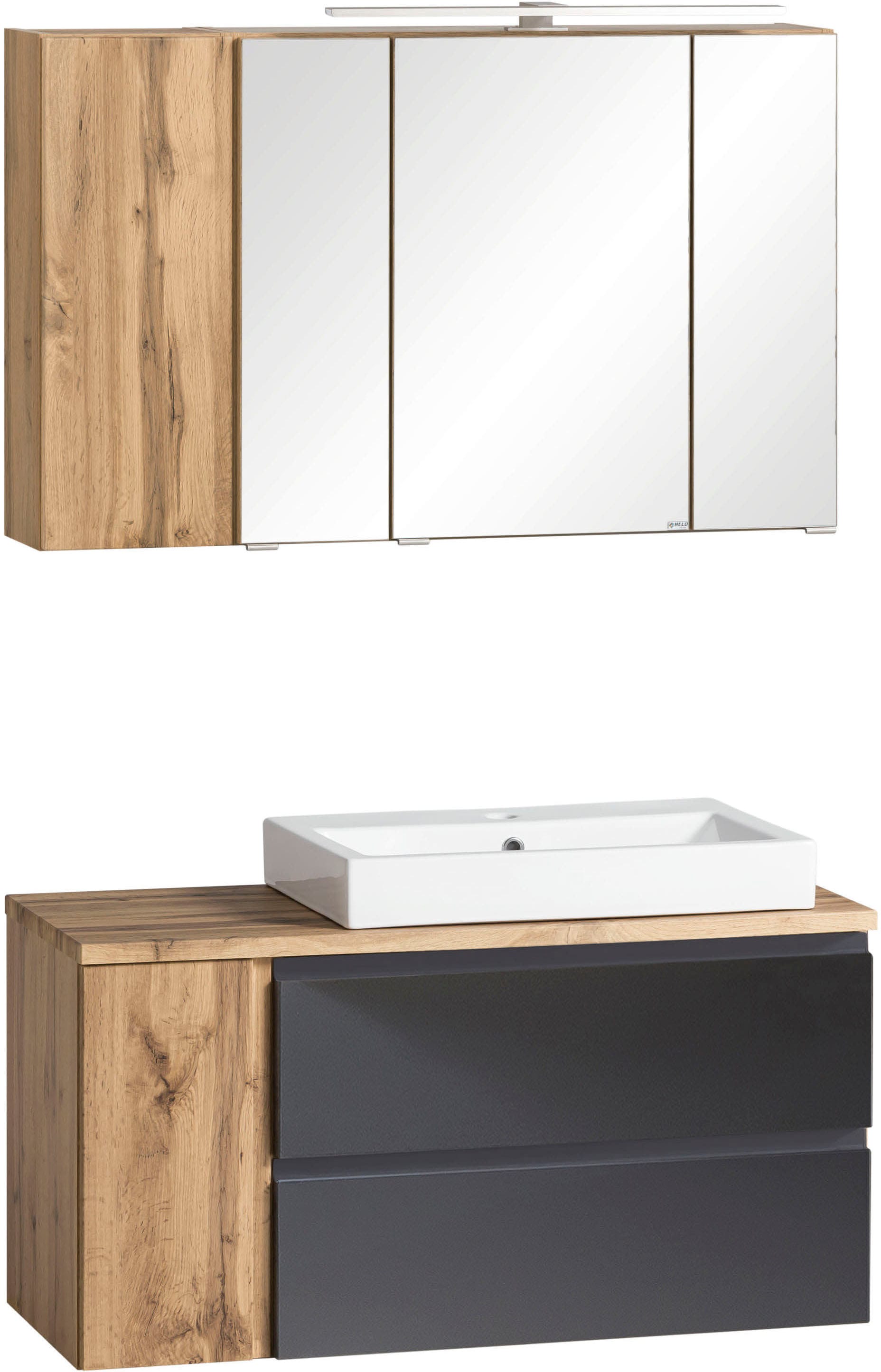 welltime Badmöbel-Set »Sölden« 2 Stk. tlg. günstig online kaufen
