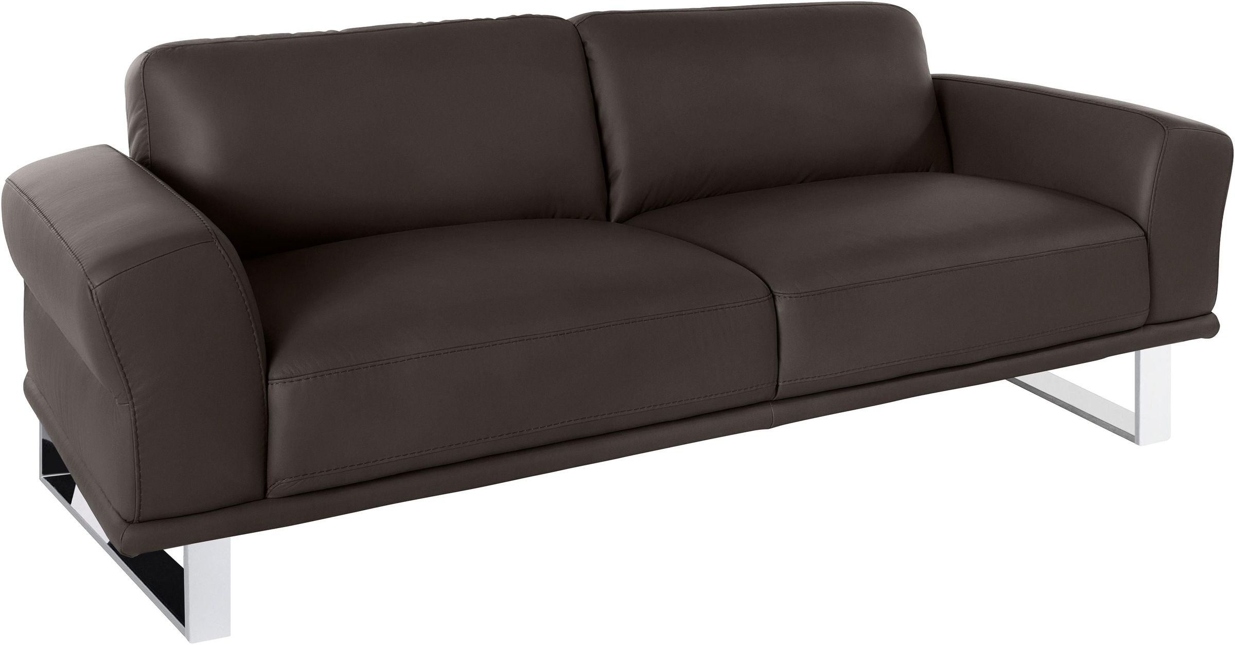 W.SCHILLIG 2,5-Sitzer »montanaa«, mit Metallkufen in Chrom glänzend, Breite 232 cm