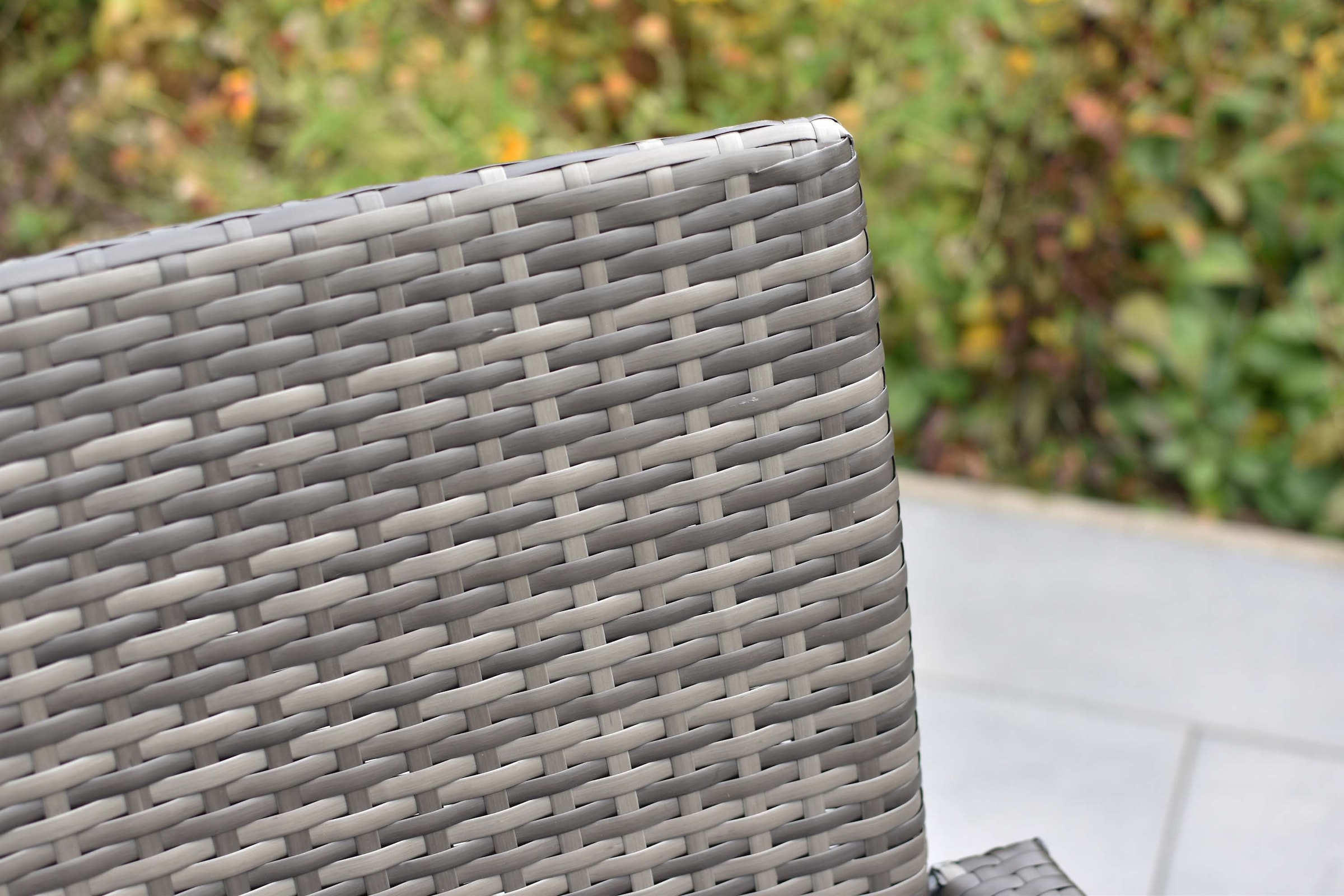 MERXX Garten-Essgruppe »Barcelona« Set, 9 tlg. inkl. 4 Sessel, 4 Auflagen, 1 Tisch