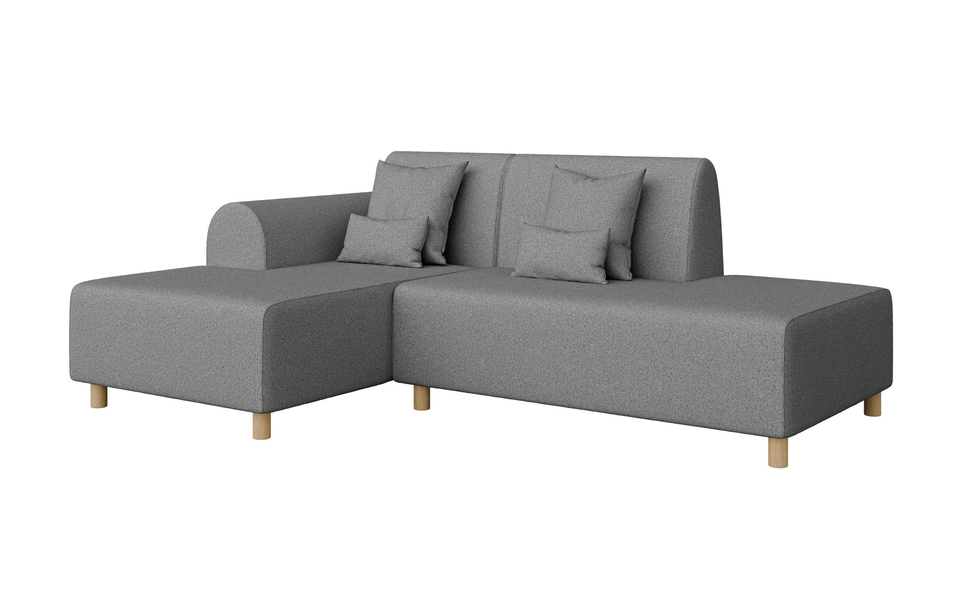 INOSIGN Ecksofa »Suyala«, L-Form mit Hocker