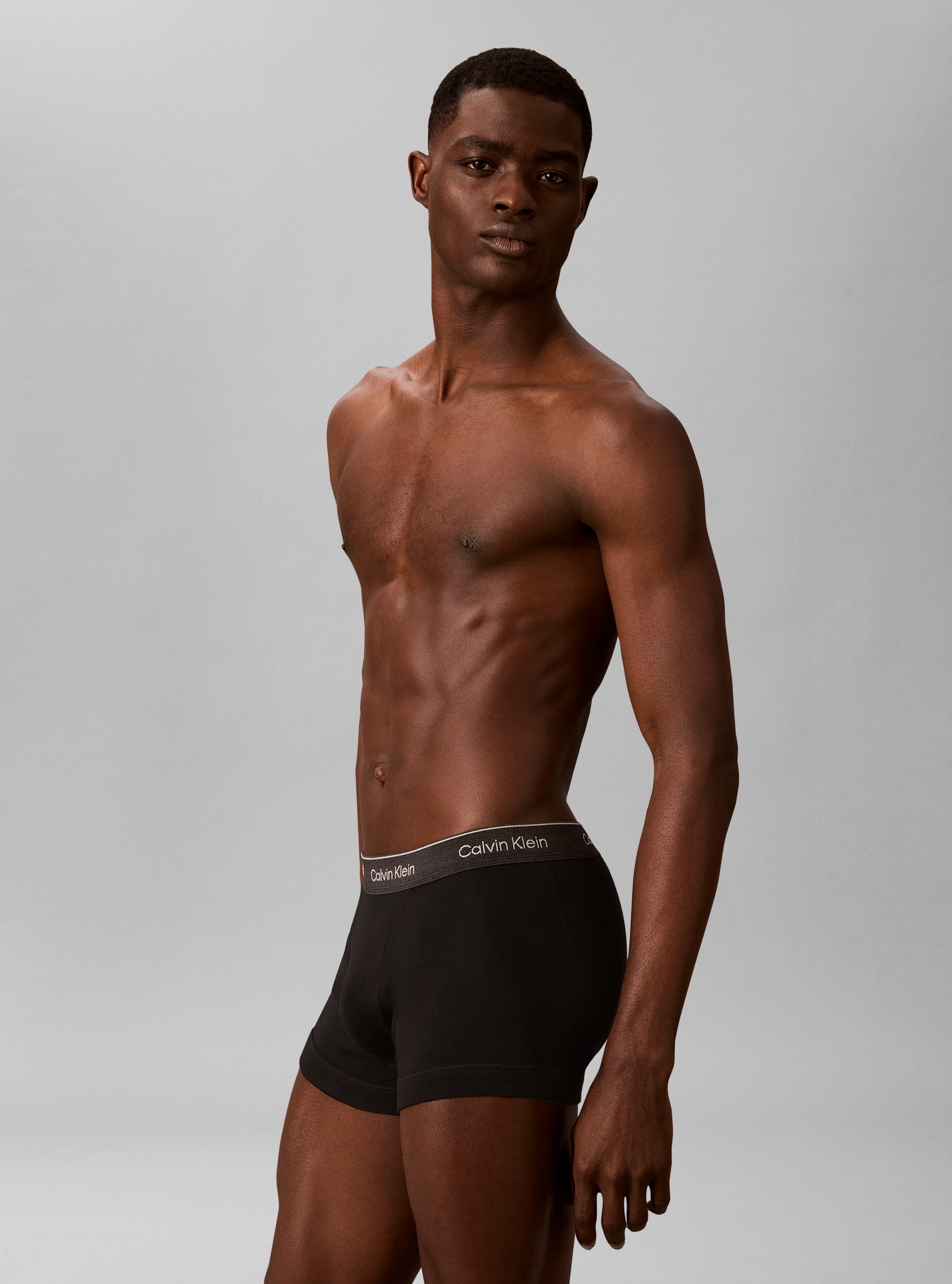 Calvin Klein Underwear »TRUNK 3PK« Packung, 3er-Pack,  mit Logo-Elastikbund