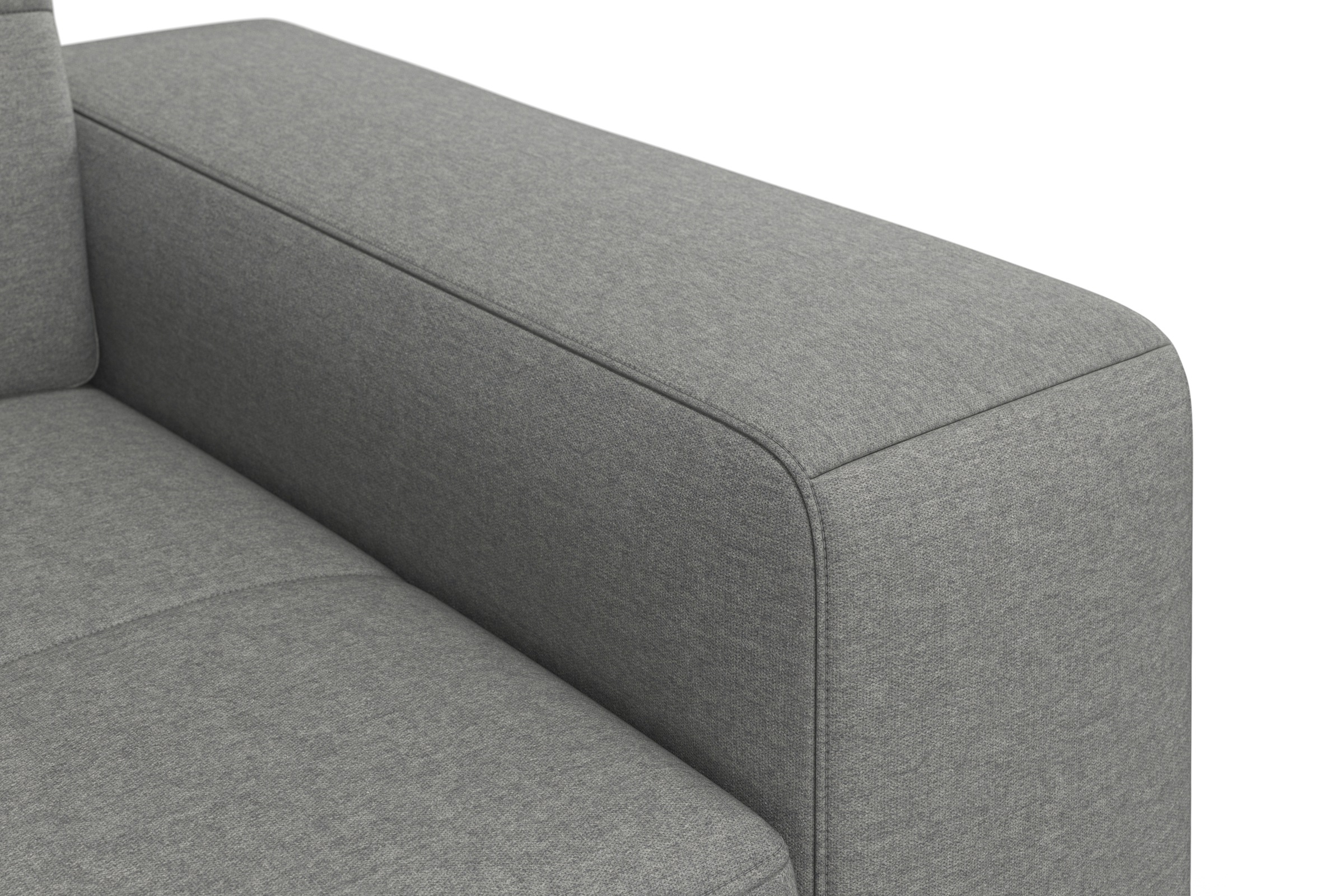 sit&more Ecksofa »Baviene L-Form«, inklusive Sitztiefenverstellung und Federkern, wahlweise Bettfunktion