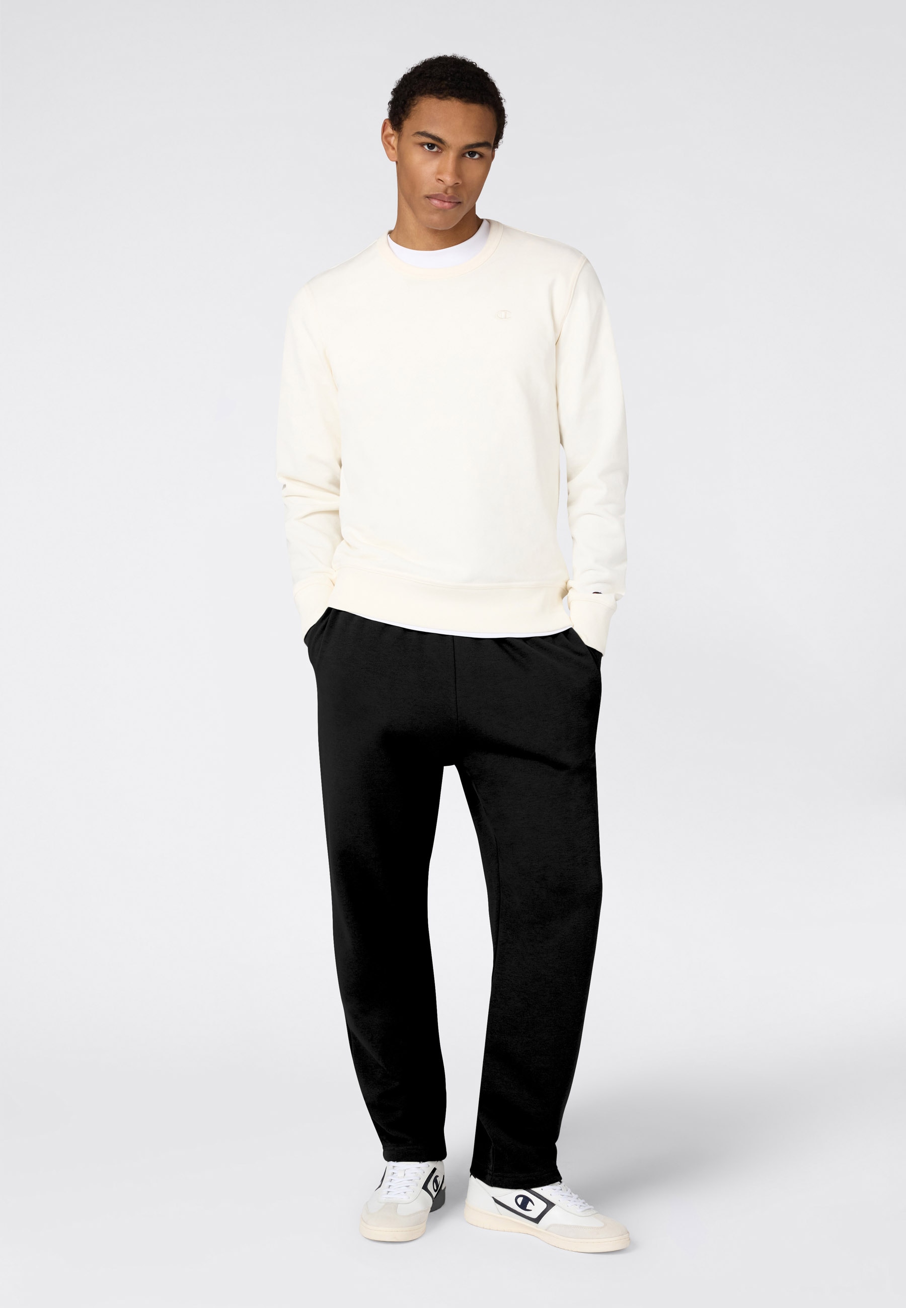 Champion Jogginghose »ICONS Terry Straight Hem Pants«  sportlicher Stil, bequeme Passform, gerader Saum