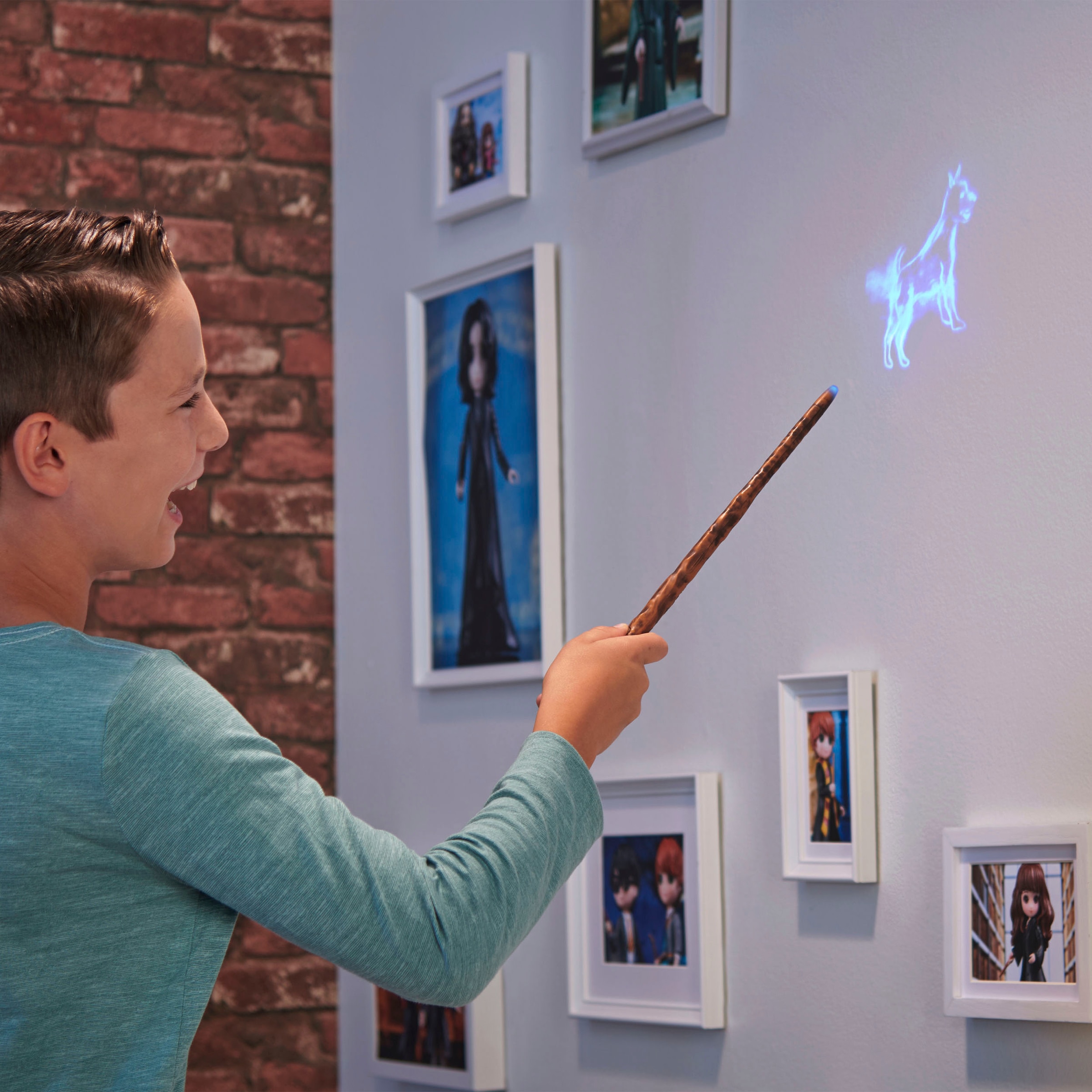 Spin Master Kreativset »Wizarding World - Patronus-Projection-Zauberstab Harry«, mit Projektion