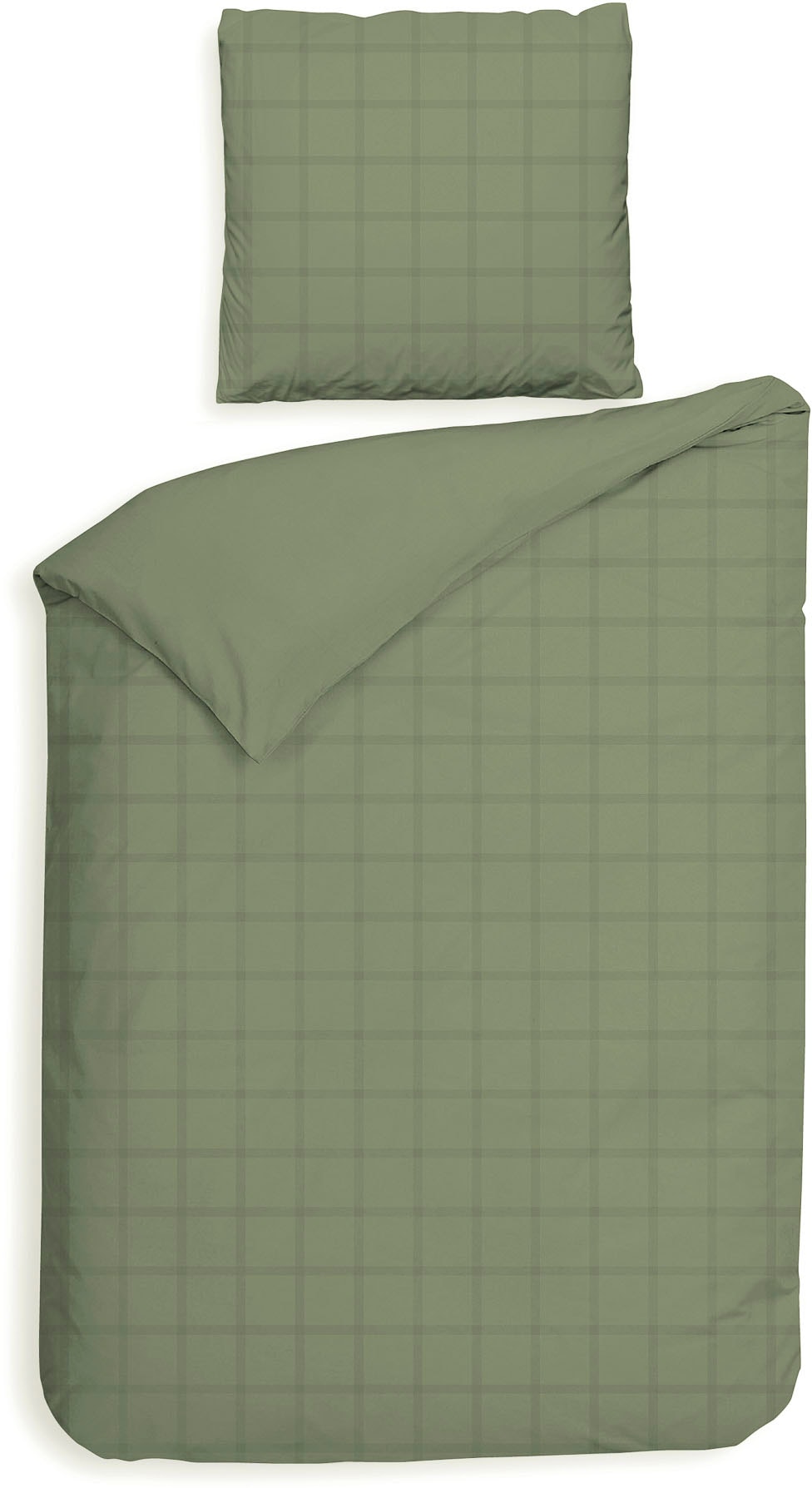 Heckett & Lane Wendebettwäsche »Diamante« 2 Stk. tlg. kariert, hochwertiges günstig online kaufen
