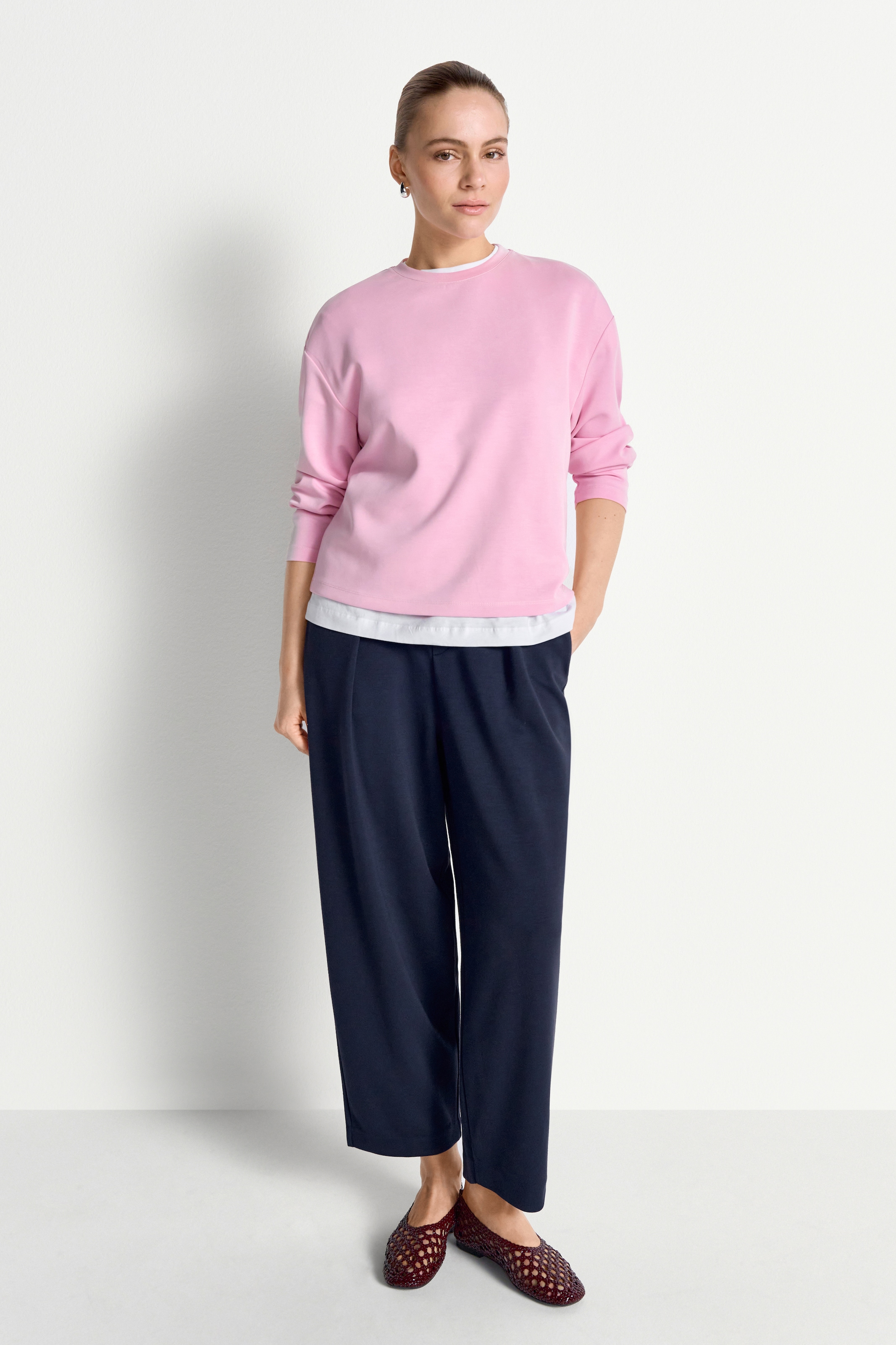 RICHROYAL Sweatshirt , mit leicht überschnittenen Schultern
