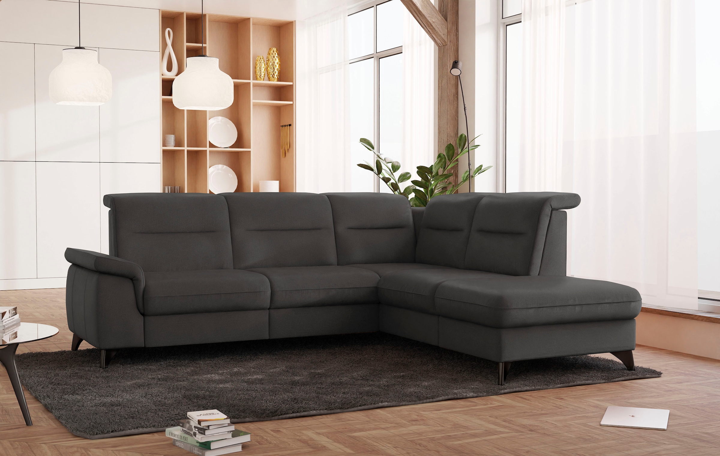 sit&more Ecksofa »Astoria L-Form«, wahlweise mit motorischer Relaxfunktion günstig online kaufen