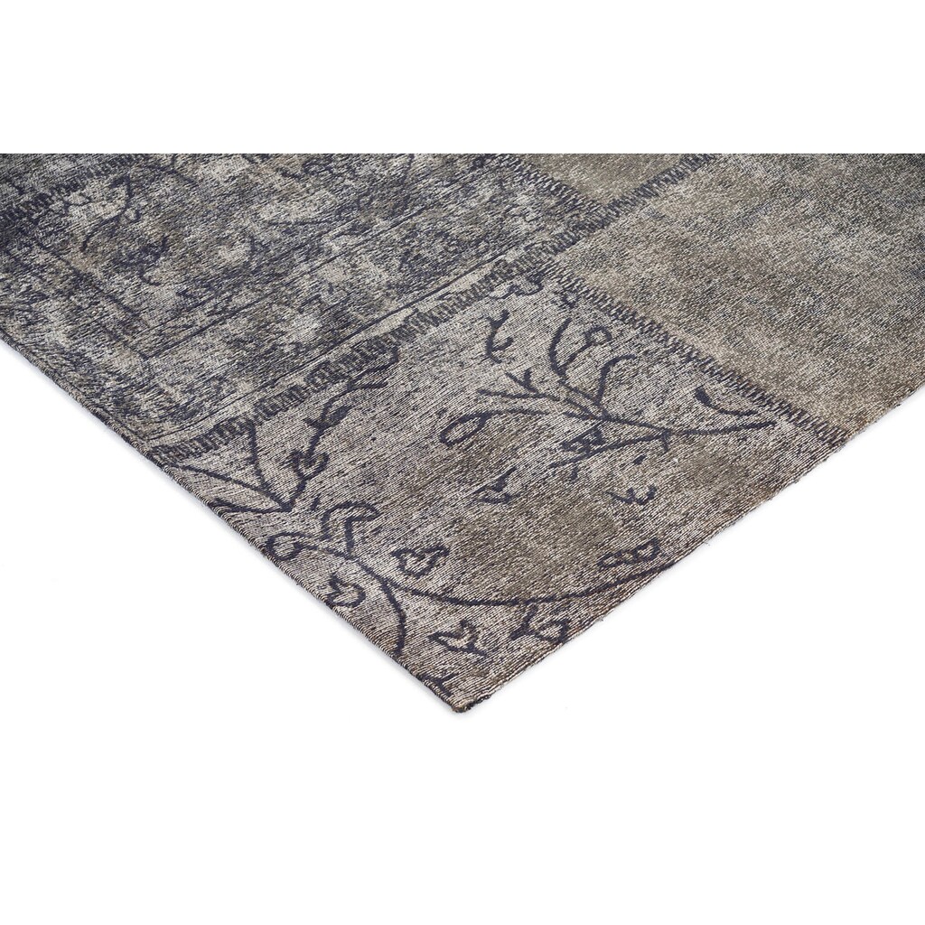 GALLERY M branded by Musterring Teppich »Patch«, rechteckig, 5 mm Höhe, Flachgewebe, Wohnzimmer