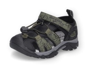 Outdoorsandale, Sommerschuh, Klettschuh, Outdoorschuh, mit Anziehlasche an der Ferse