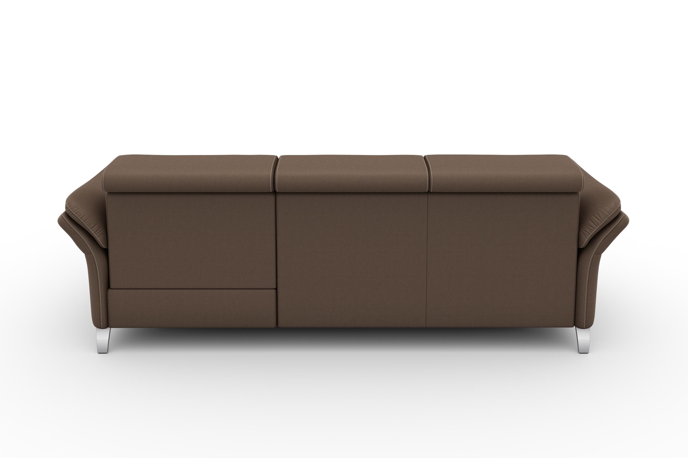 sit&more Ecksofa »Vincenzo L-Form«, inklusive Kopfteilverstellung, wahlweise mit Bettfunktion, Bettkasten