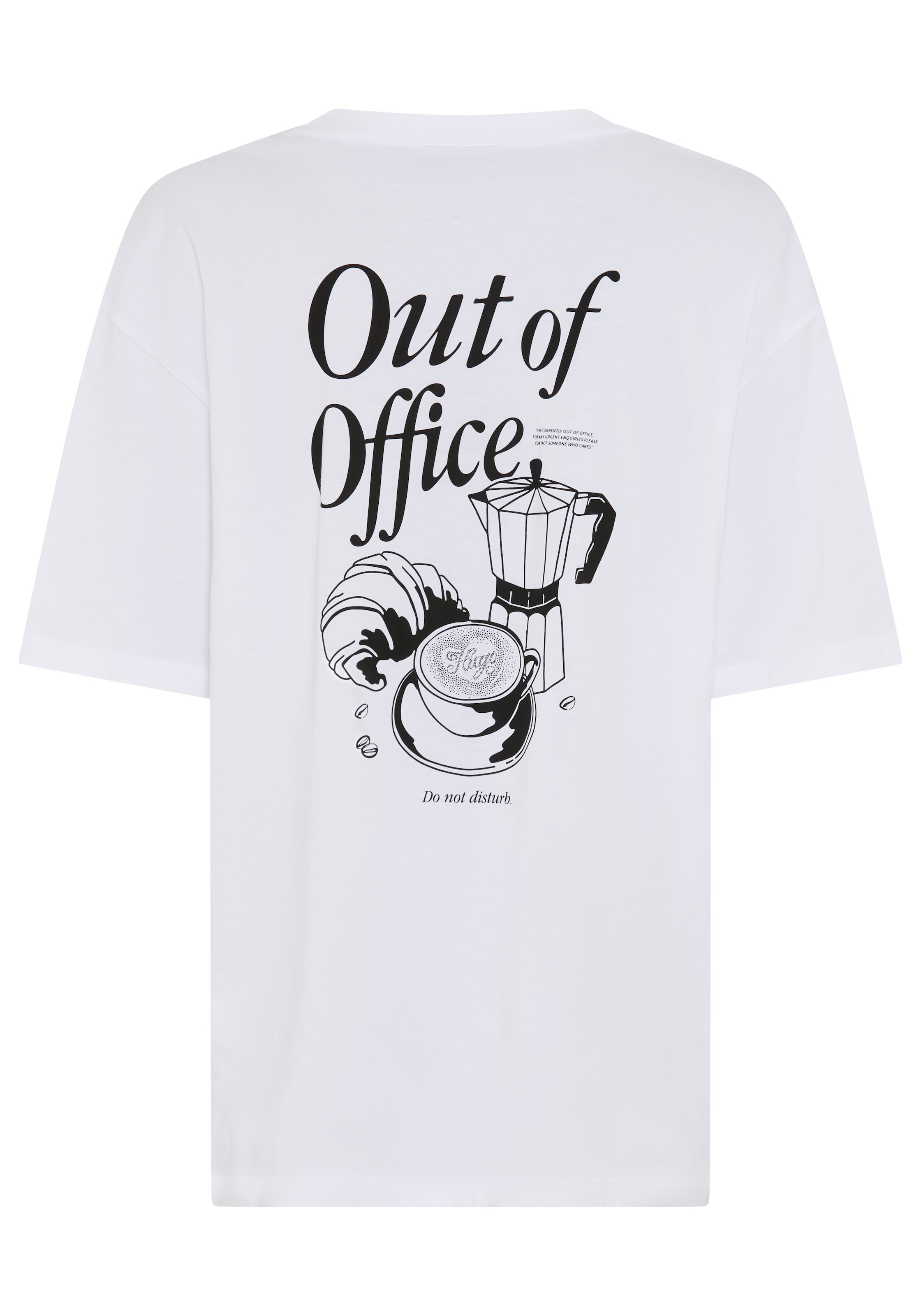 HUGO T-Shirt »Oversized Tee« mit Print, Rundhals