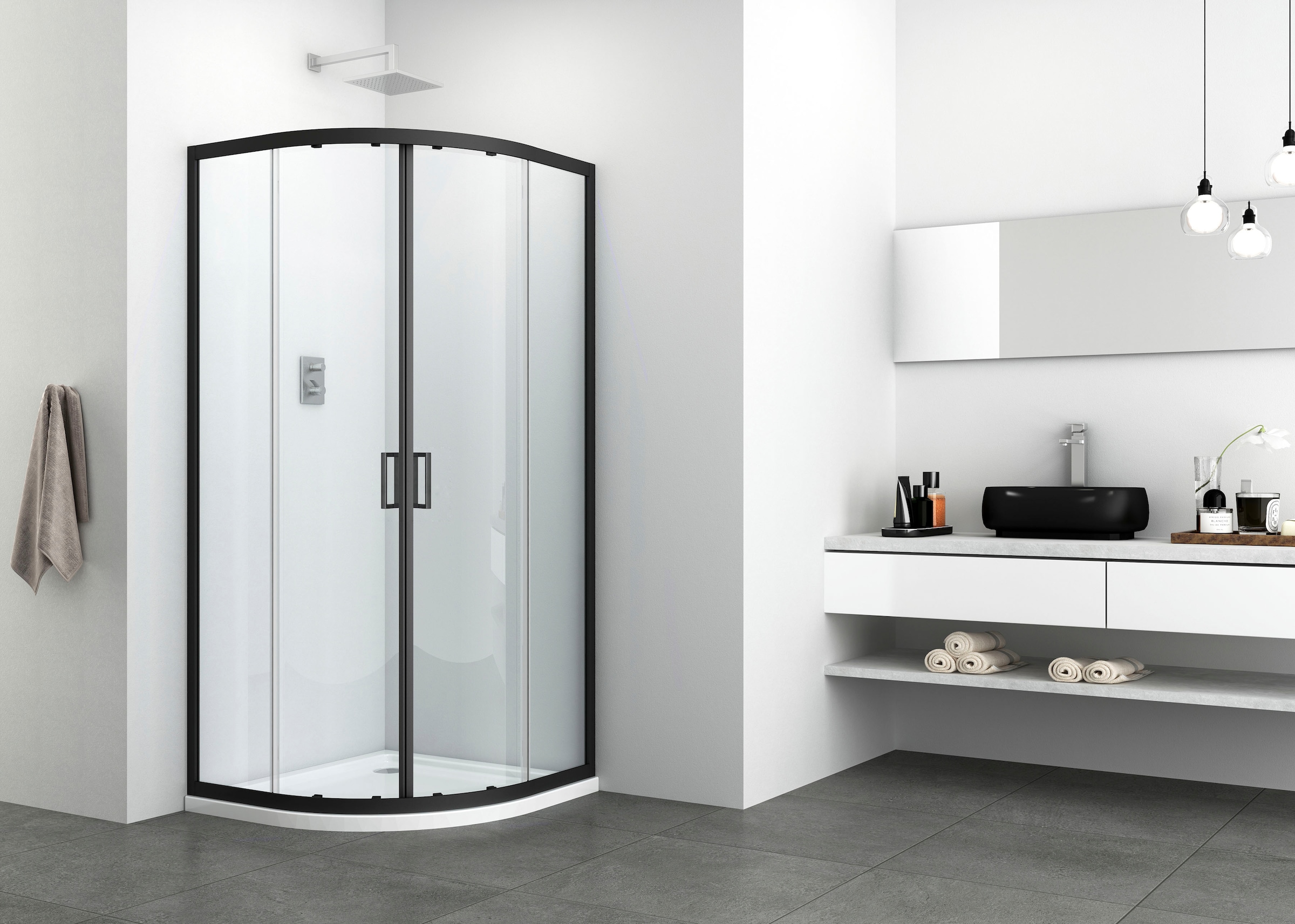 Sanotechnik Runddusche »Elite«, 195 cm Höhe