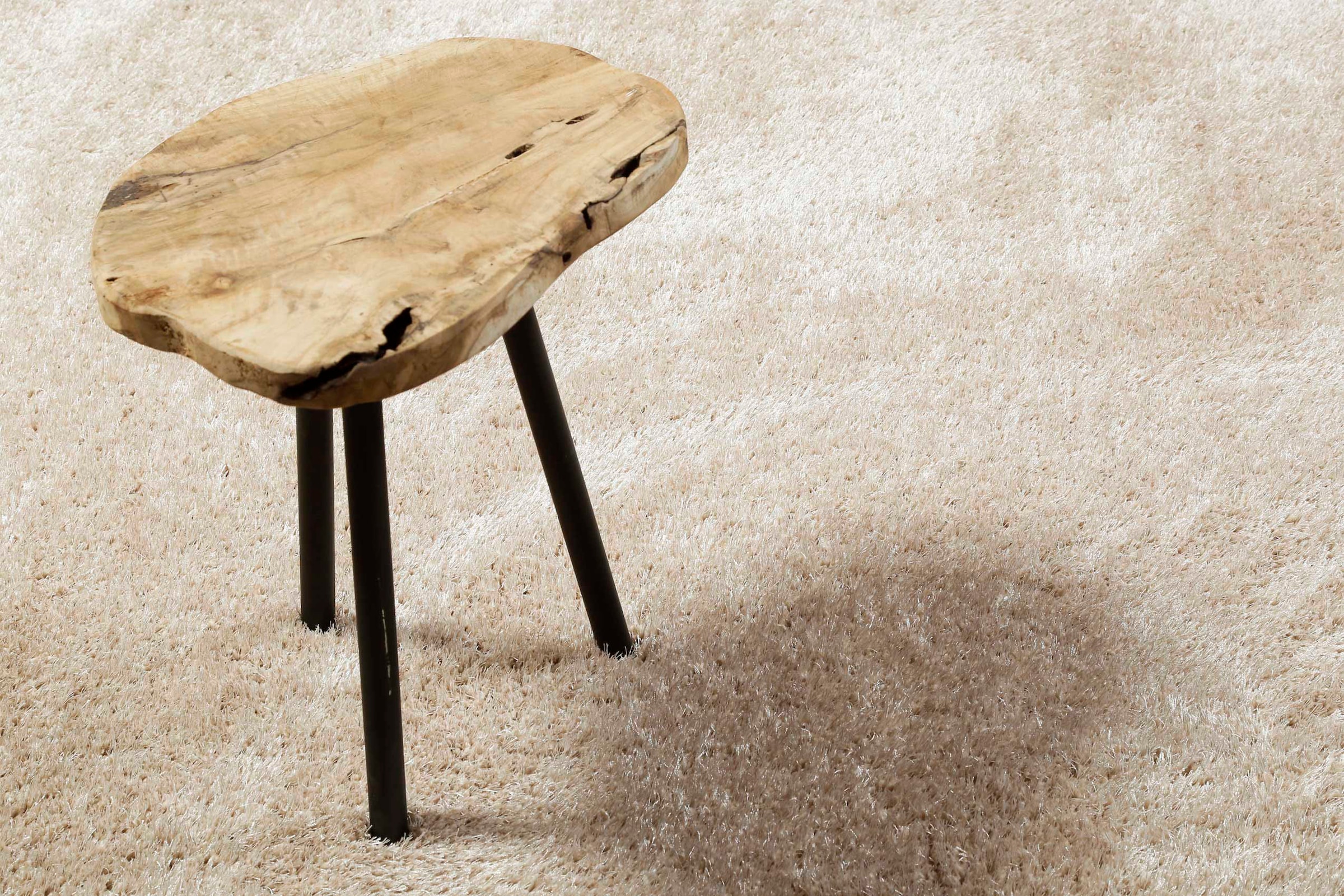 Esprit Hochflor-Teppich »Swagger Shag ESP-8866«, rechteckig, 30 mm Höhe, Wohnzimmer, Schlafzimmer, uni, waschbar, Antirutsch, gekettelt