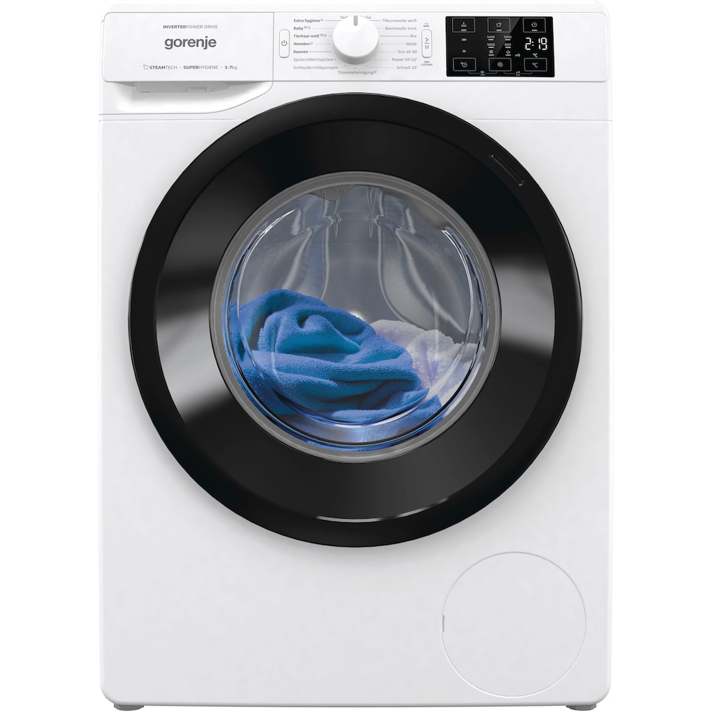 GORENJE Waschmaschine, WNEI74ADPS, 7 kg, 1400 U/min