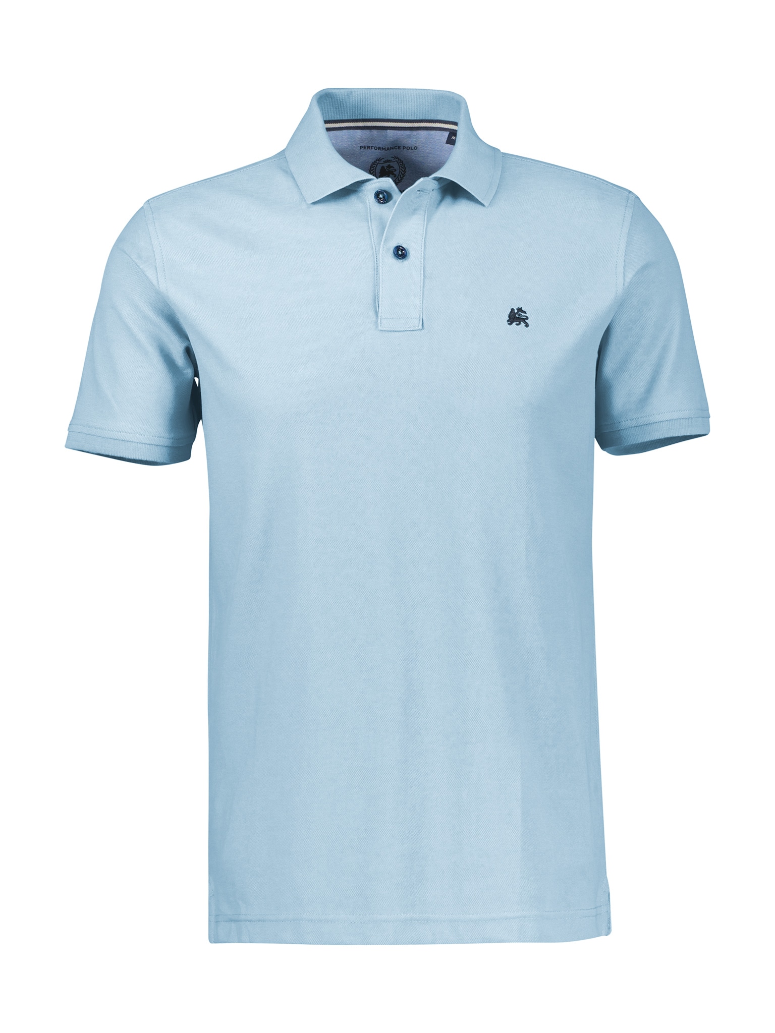 LERROS Poloshirt mit Logo-Stickerei, kurzarm