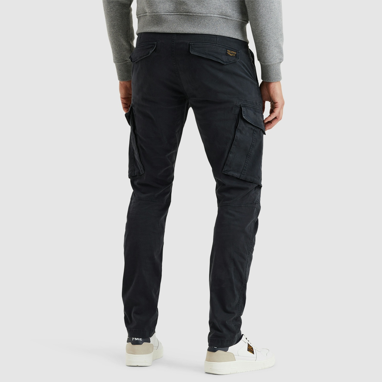 PME LEGEND Cargohose »Nordrop Stretch Twill«, mit Logo Stickerei