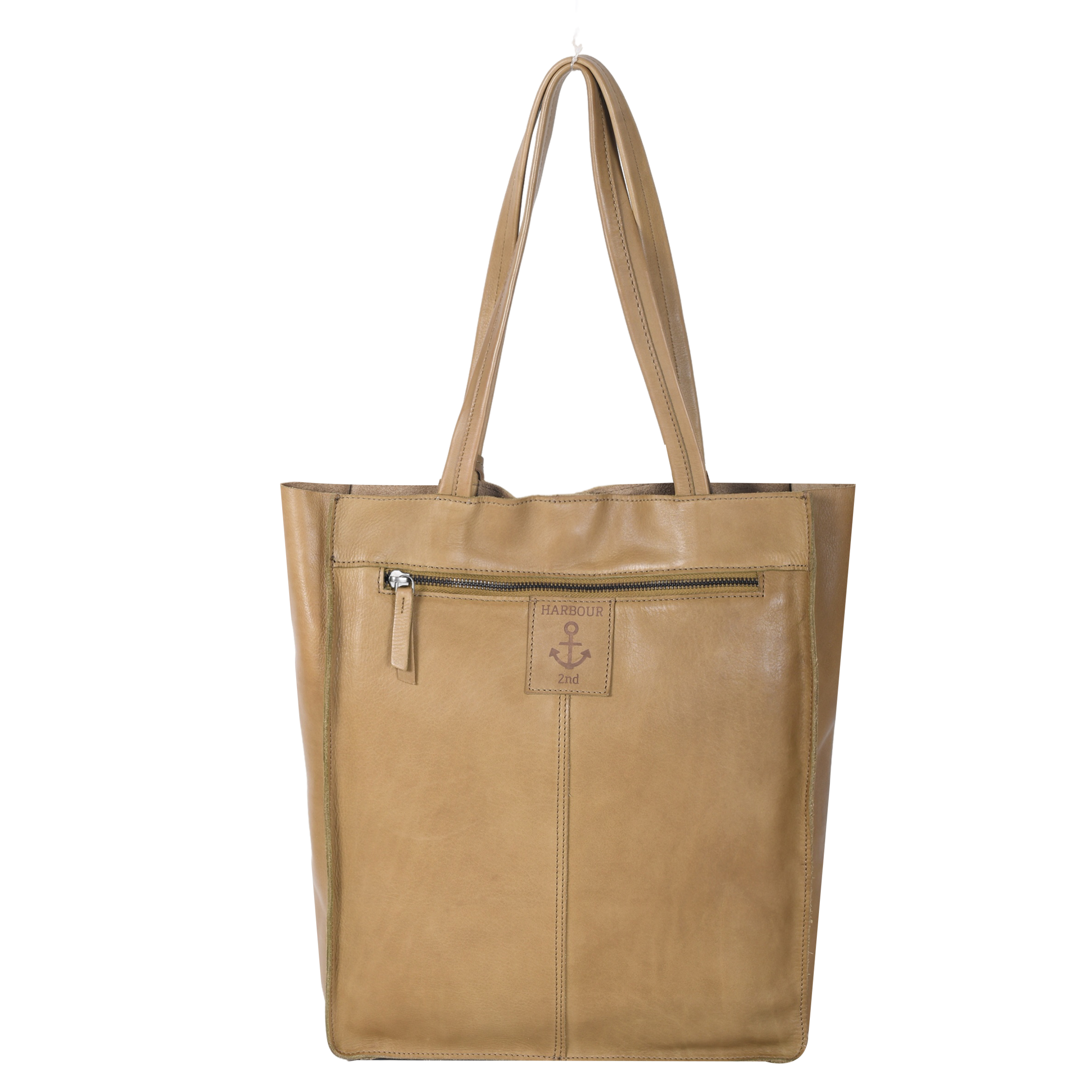 HARBOUR 2nd Shopper »Elbe 1«, aus Leder mit typischen Marken-Anker-Label und Schmuckanhänger