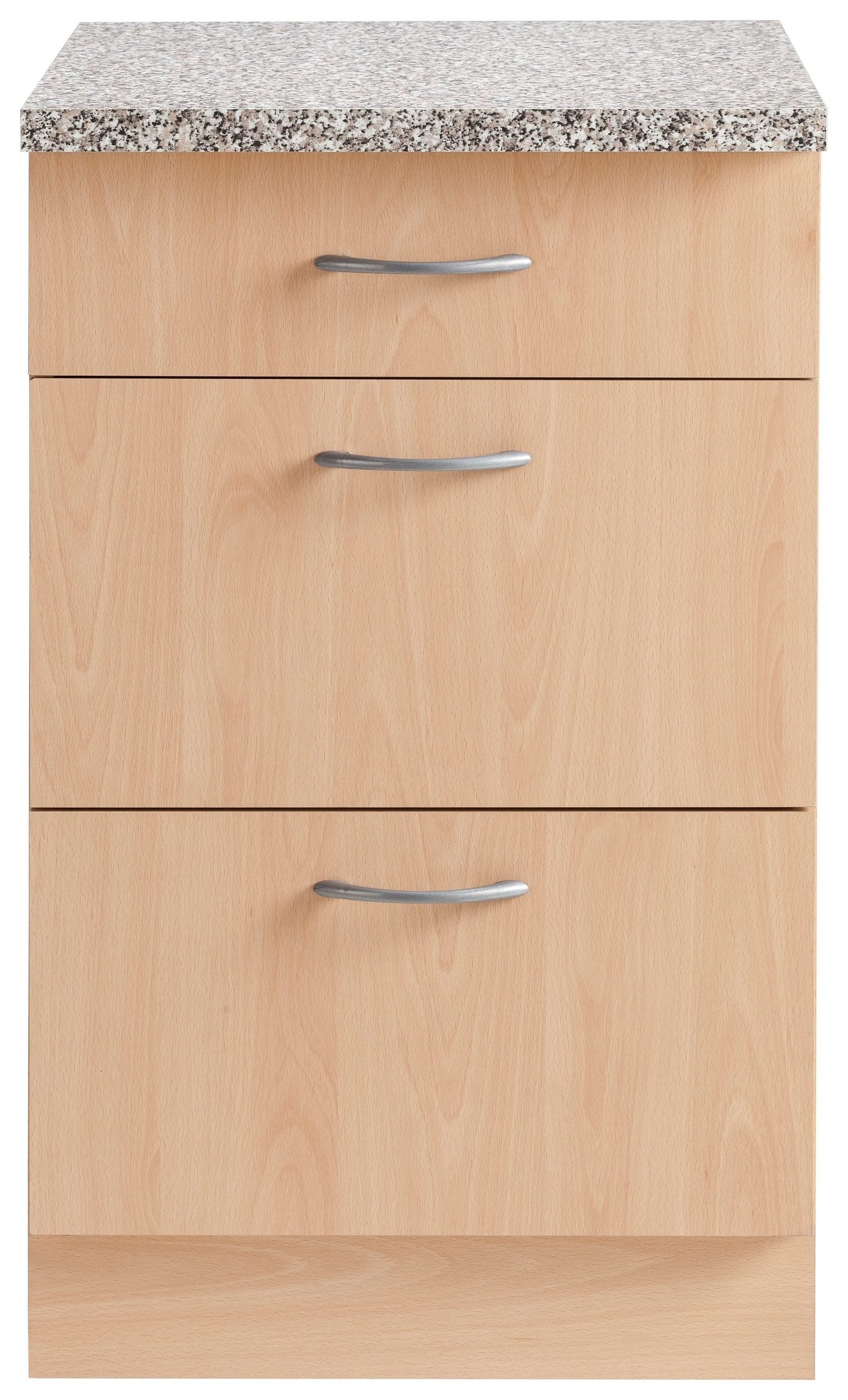 wiho Küchen Unterschrank »Kiel«, 50 cm breit, Tiefe 50 cm, mit 2 großen  Auszügen und 1 Schublade online bestellen