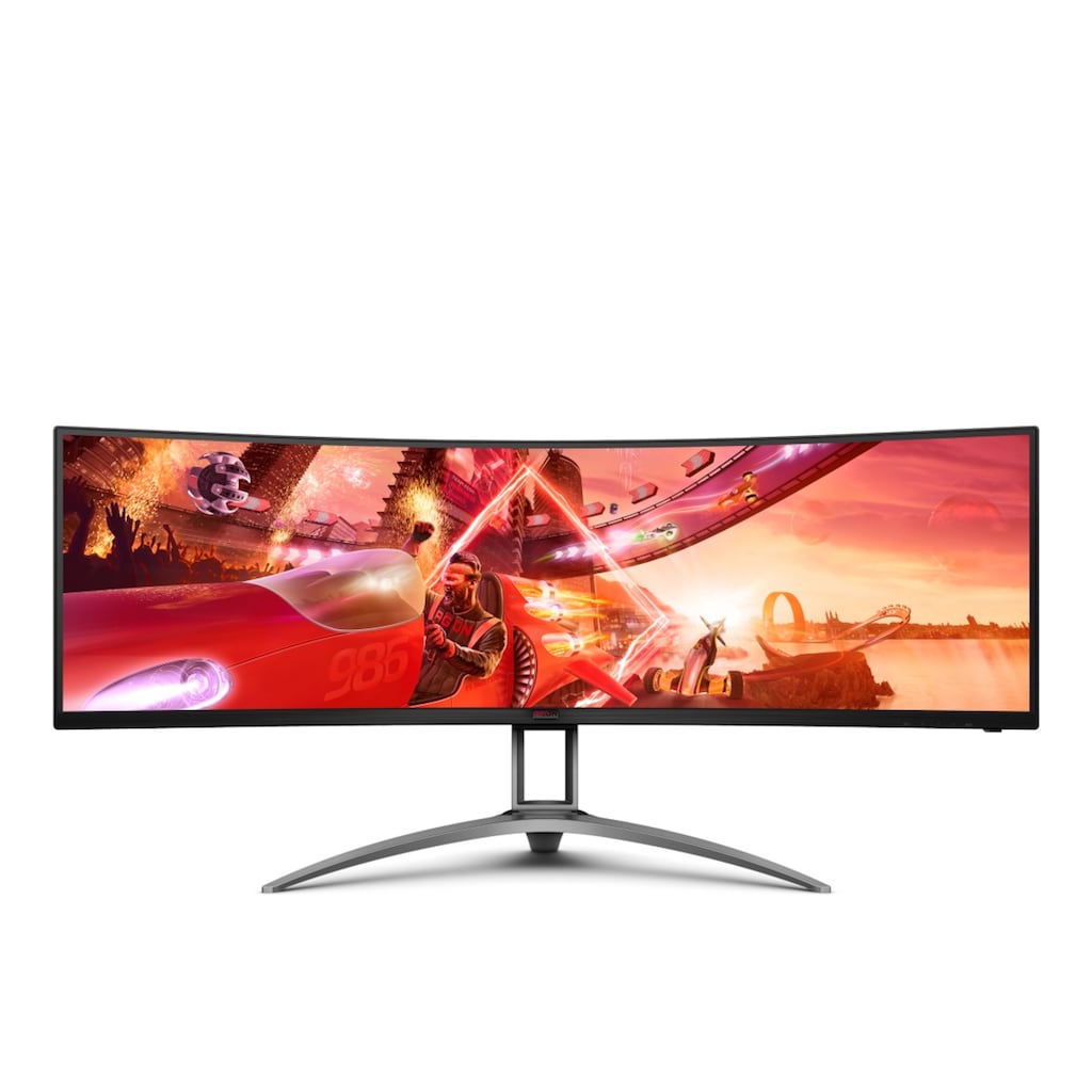 AOC Curved-Gaming-Monitor »AG493UCX2«, 124 cm/49 Zoll, 5120 x 1440 px, DQHD, 1 ms Reaktionszeit, 165 Hz