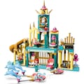 LEGO® Konstruktionsspielsteine »Arielles Unterwasserschloss (43207), LEGO® Disney Princess«, (498 St.), Made in Europe