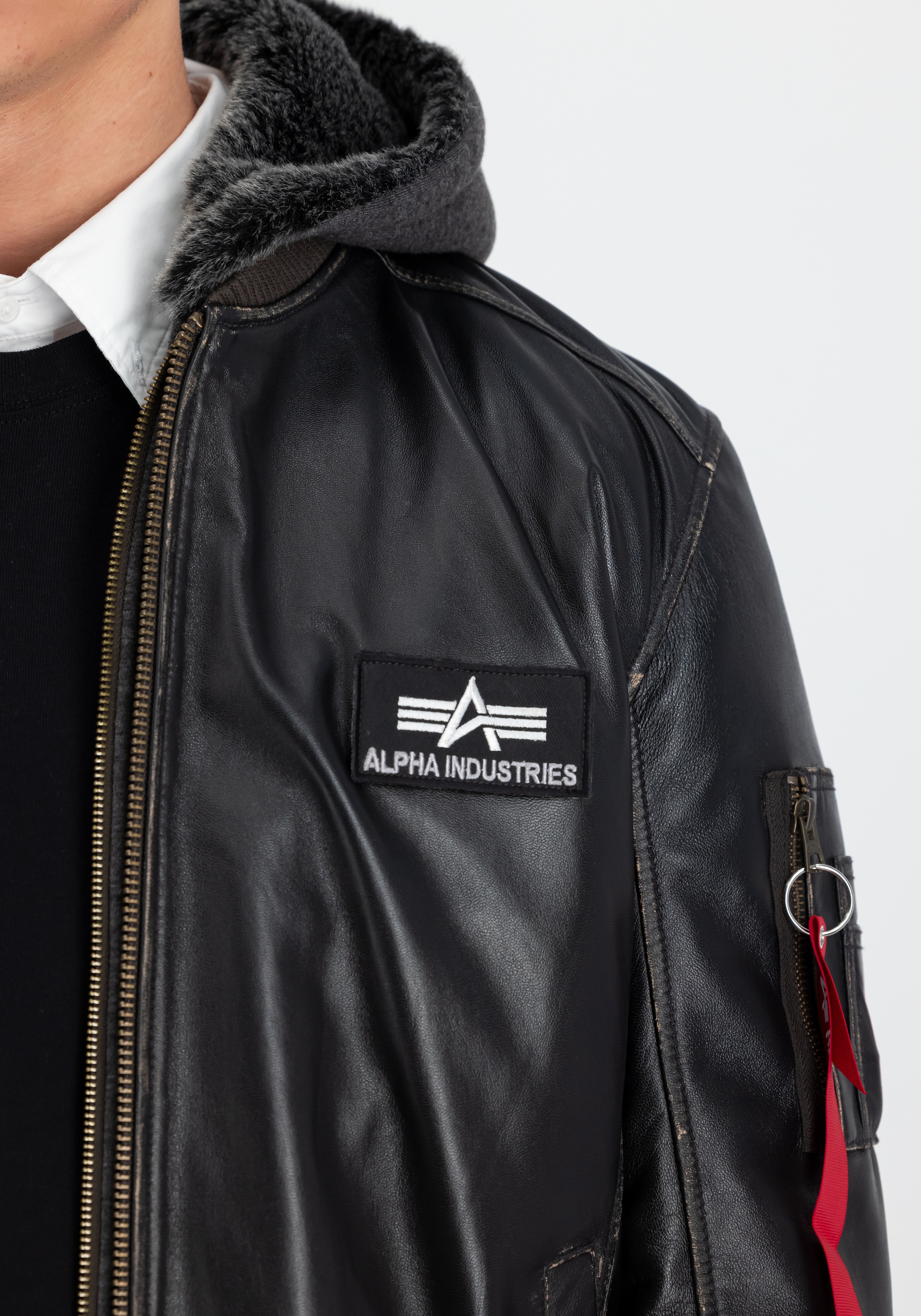 Alpha Industries Lederjacke »Alpha Industries Men - Leather & Vegan Jackets«