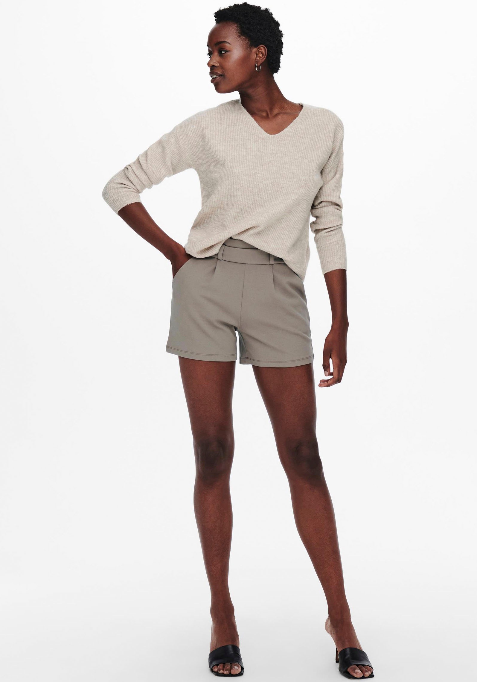 ONLY Strickpullover »ONLCAMILLA V-NECK L/S PULLOVER KNT NOOS«