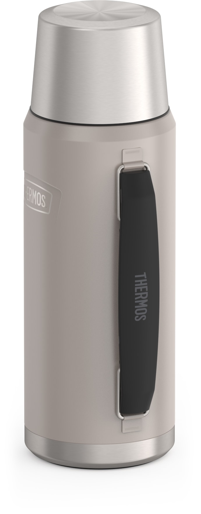 THERMOS Isolierflasche »ICON BEVERAGE BOTTLE, Edelstahlkörper, spülmaschinenfest« 1,2l, 24h heiß & 24h kalt,  Twist & Pour Lid, isolierter Trinkbecher